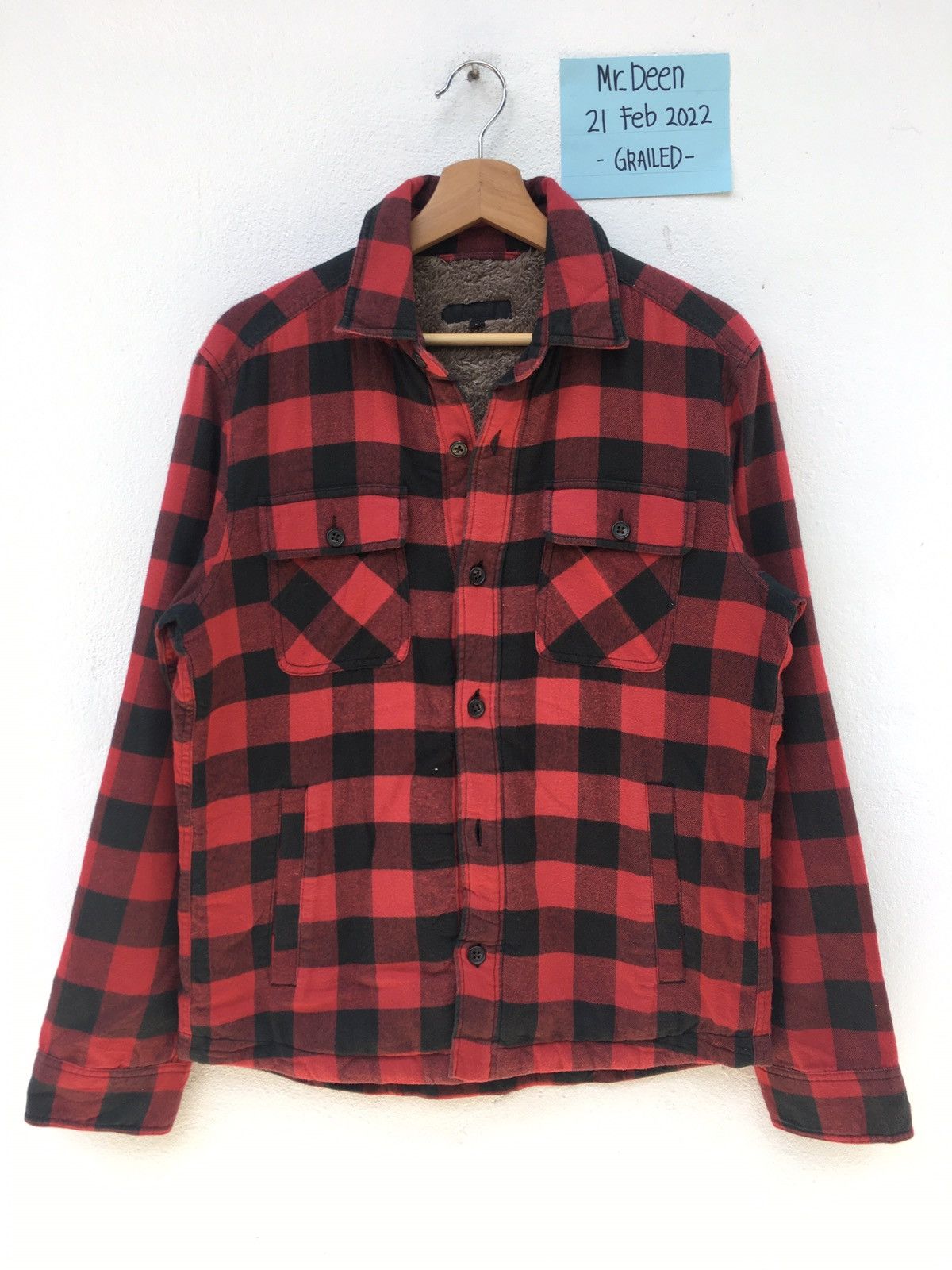Japanese Brand Rare Uniqlo Flannel Buttons Shirt Size US M / EU 48-50 / 2 - 1 Thumbnail