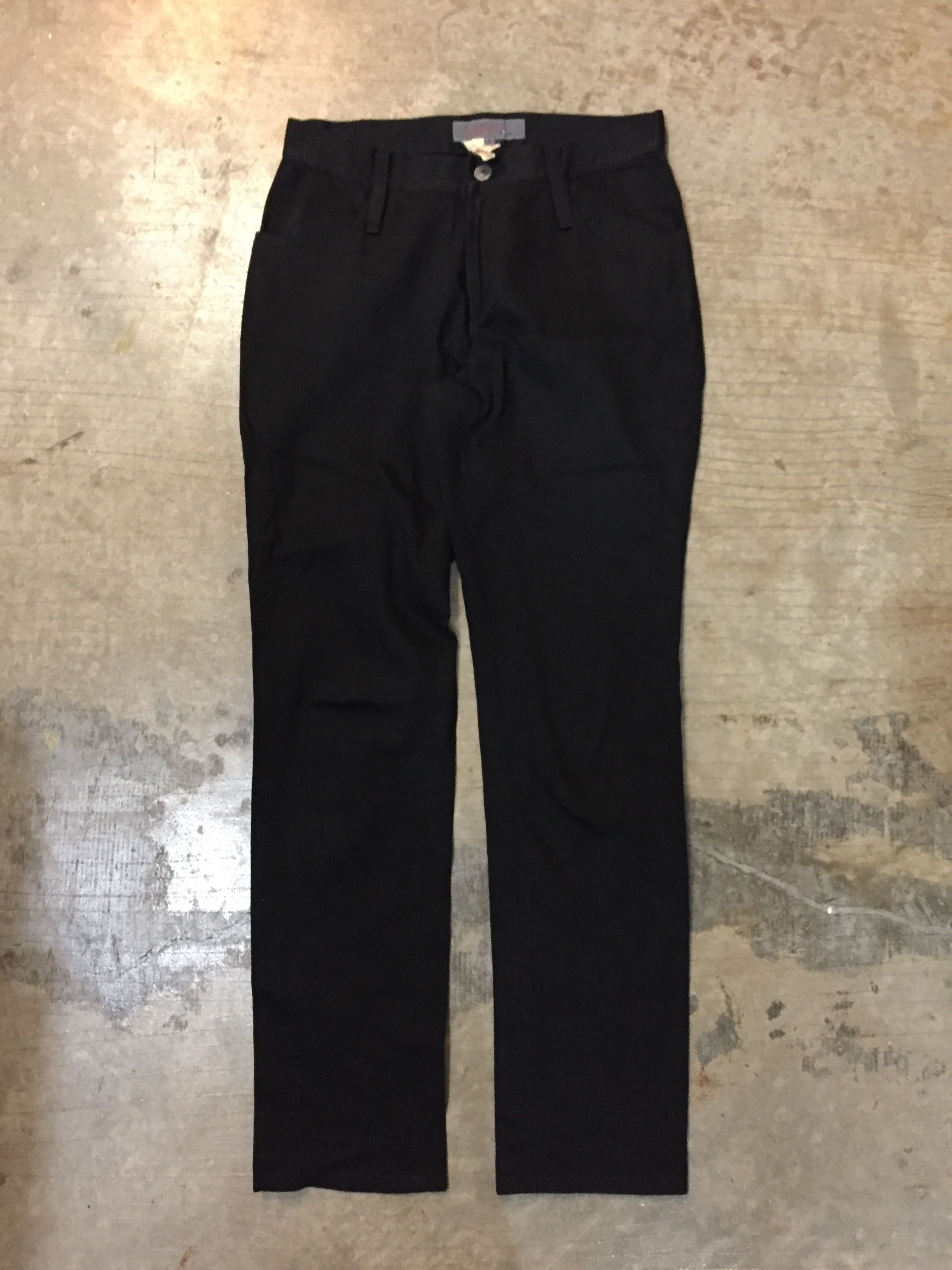 Yohji Yamamoto Yohji Yamamoto Noir Black pants Size 27" / US 4 / IT 40 - 2 Thumbnail