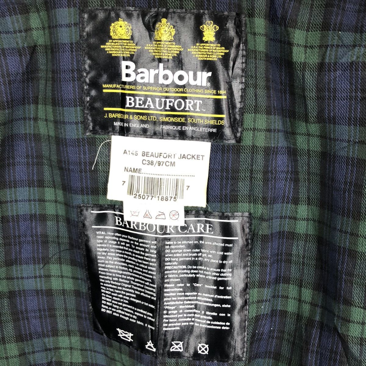Barbour BARBOUR BEAUFORT WAXED JACKET VINTAGE Size US M / EU 48-50 / 2 - 10 Thumbnail