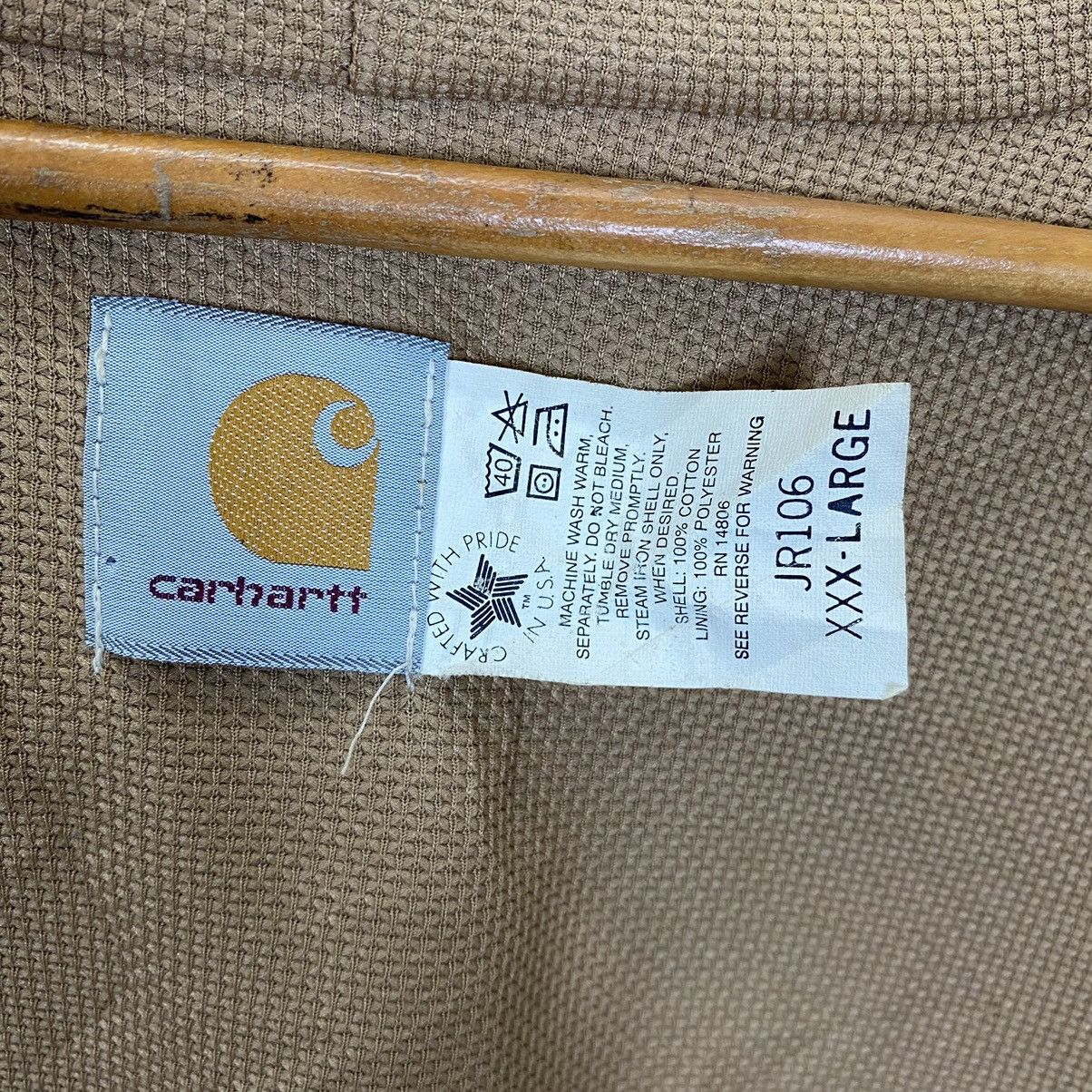 Carhartt VINTAGE CARHARTT HOODIE ZIPPER JACKET MADE IN USA Size US XXL / EU 58 / 5 - 13 Thumbnail