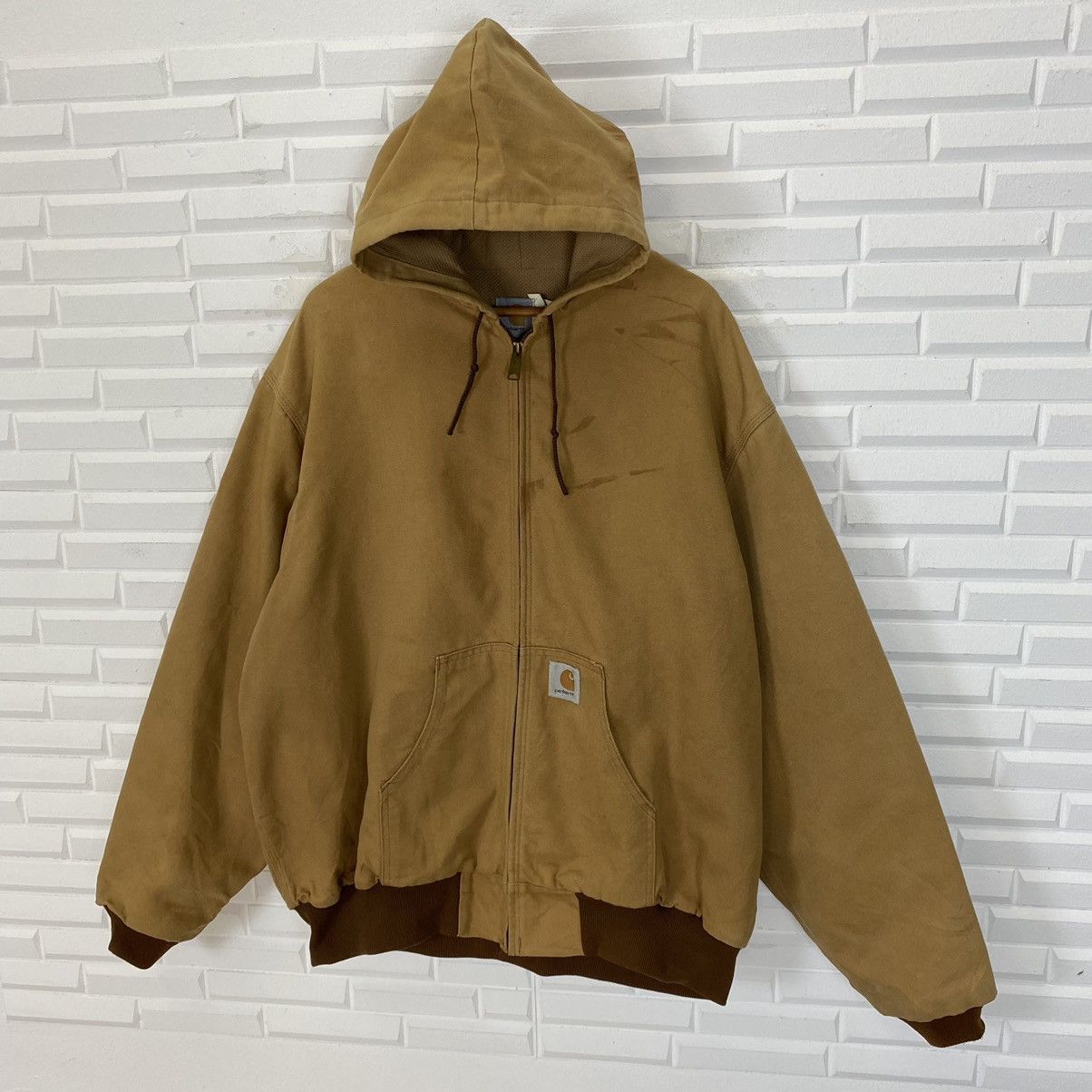 Carhartt VINTAGE CARHARTT HOODIE ZIPPER JACKET MADE IN USA Size US XXL / EU 58 / 5 - 4 Thumbnail