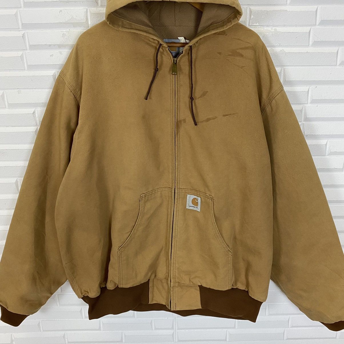 Carhartt VINTAGE CARHARTT HOODIE ZIPPER JACKET MADE IN USA Size US XXL / EU 58 / 5 - 5 Thumbnail
