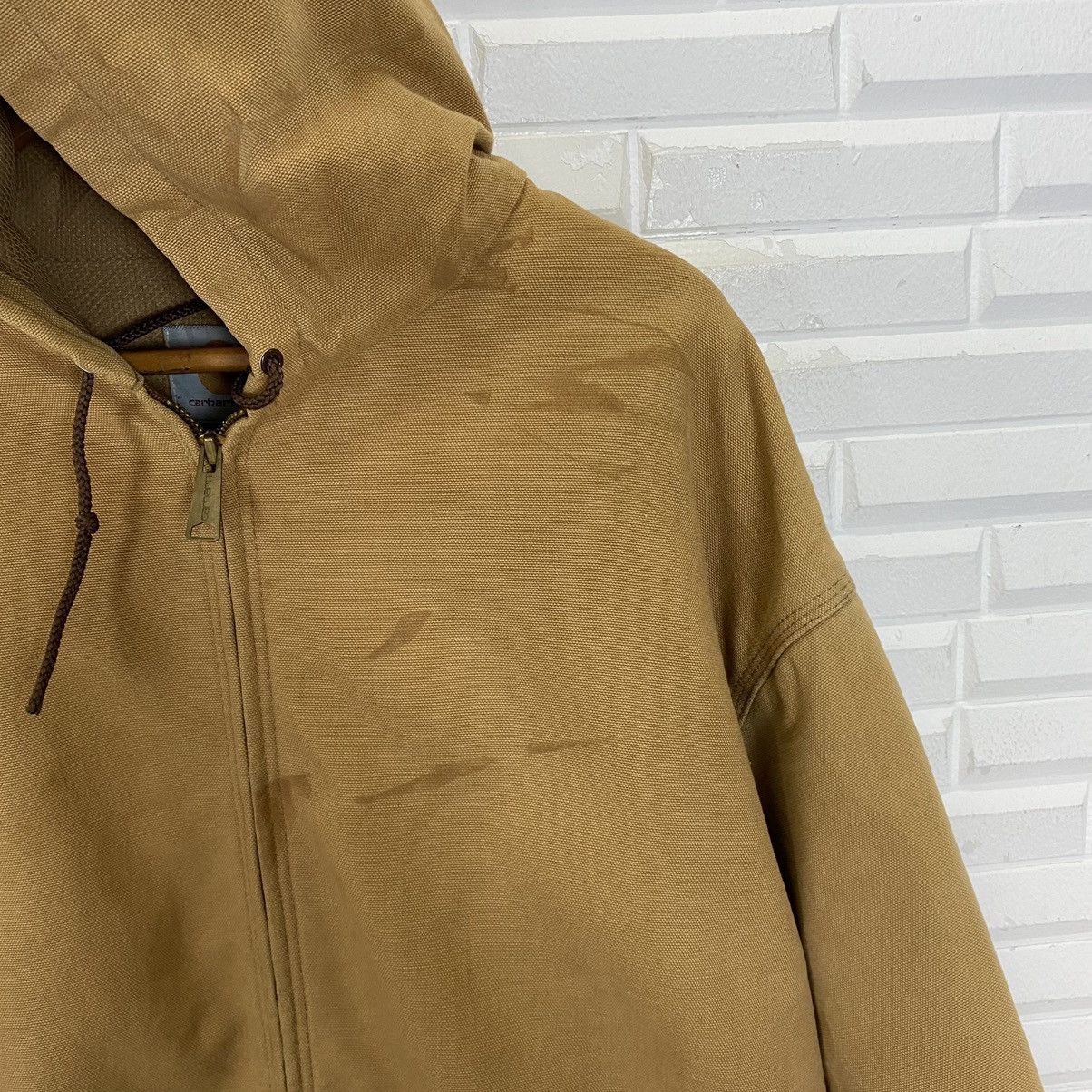 Carhartt VINTAGE CARHARTT HOODIE ZIPPER JACKET MADE IN USA Size US XXL / EU 58 / 5 - 6 Thumbnail
