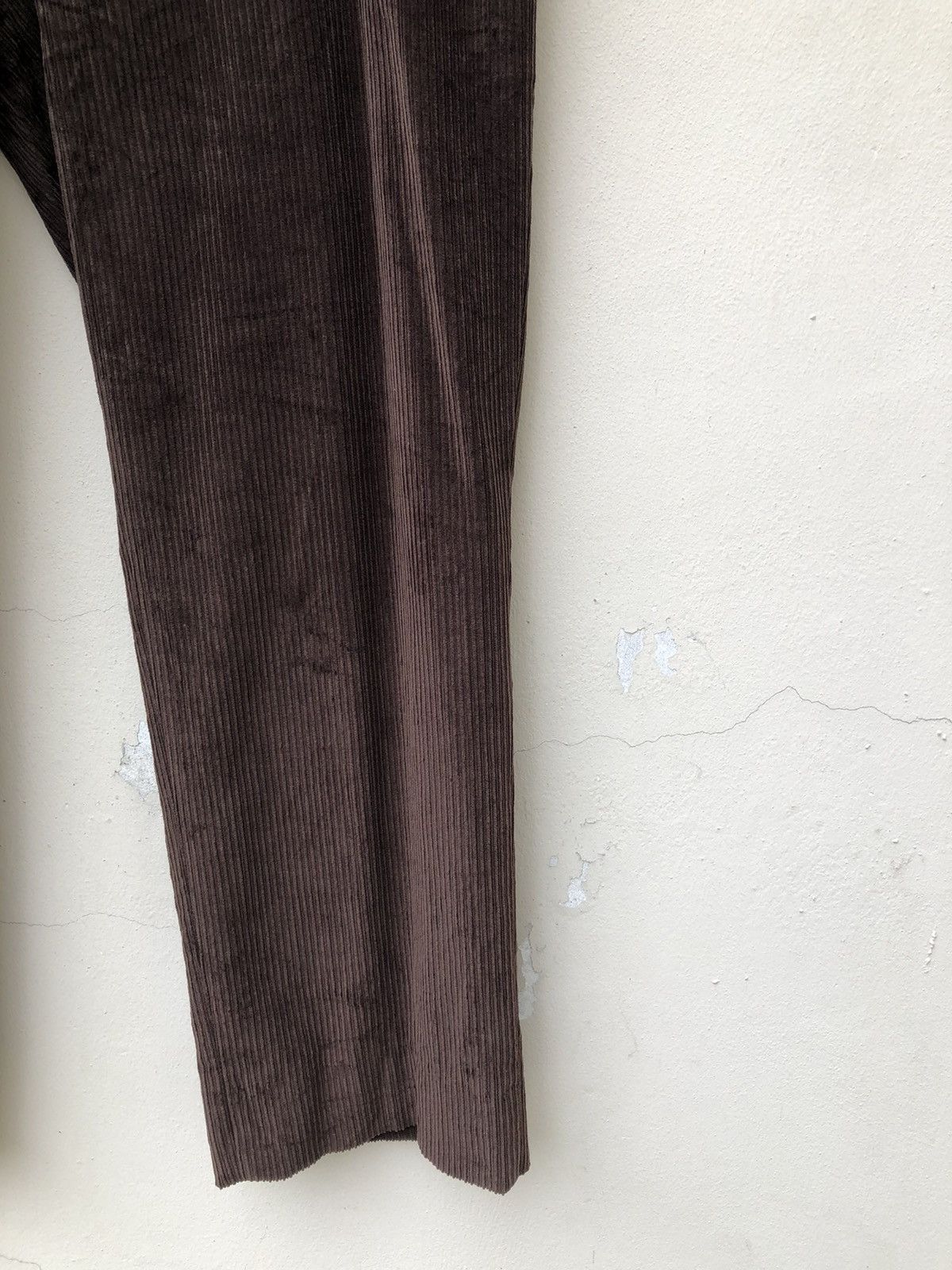 Pal Zileri Vintage 90s Pal Zileri Dark Brown Corduroy Trouser Pant Size US 34 / EU 50 - 12 Thumbnail