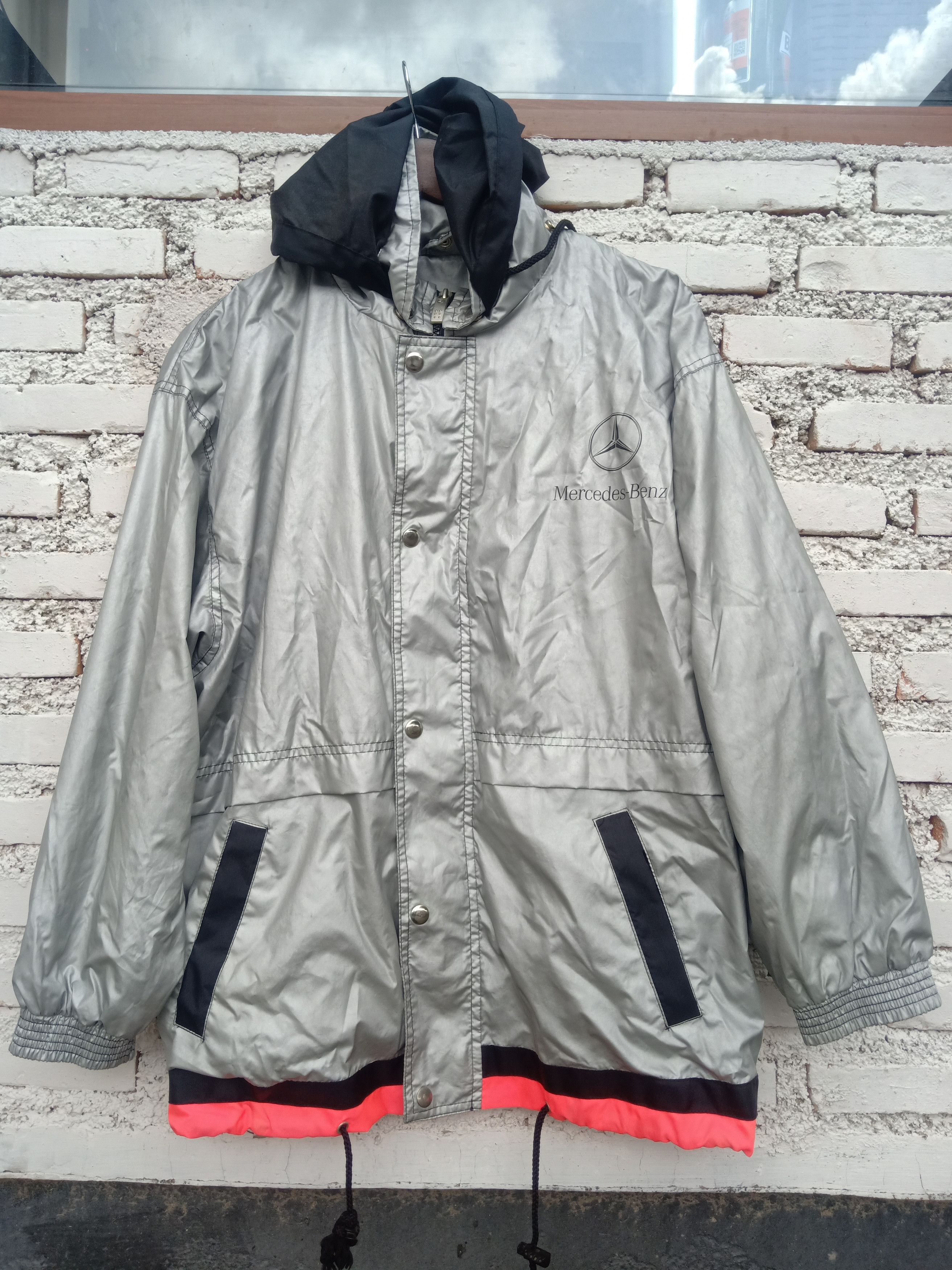 Mercedes Benz Vintage Mercedes Benz windbreaker jacket Grailed