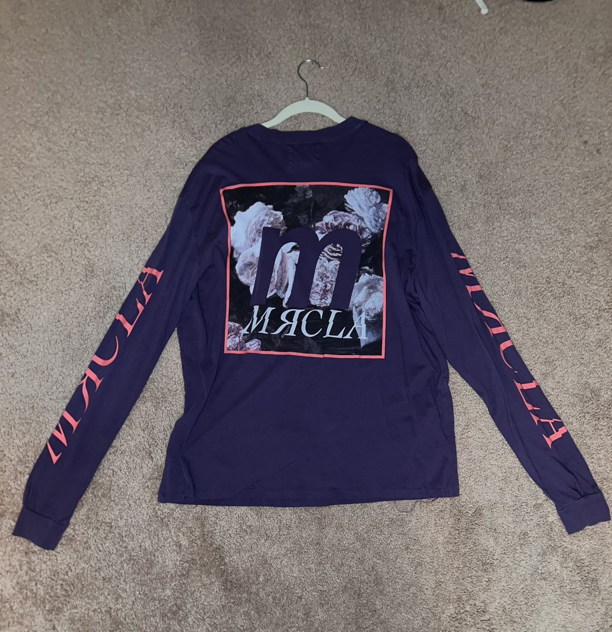 Pacsun Mr. Completely MRCLA Purple Long Sleeve Graphic Shirt Size US M / EU 48-50 / 2 - 3 Thumbnail