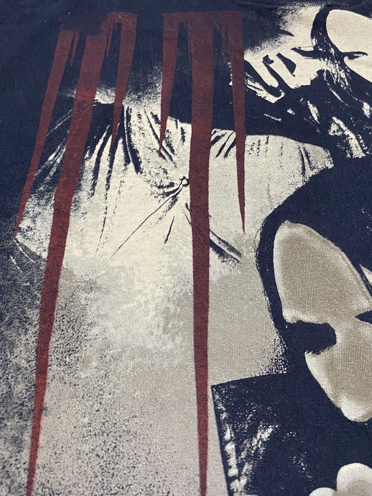 Band Tees × Marilyn Manson × Vintage Vintage Marilyn Manson Overprint Tee Size US L / EU 52-54 / 3 - 5 Thumbnail