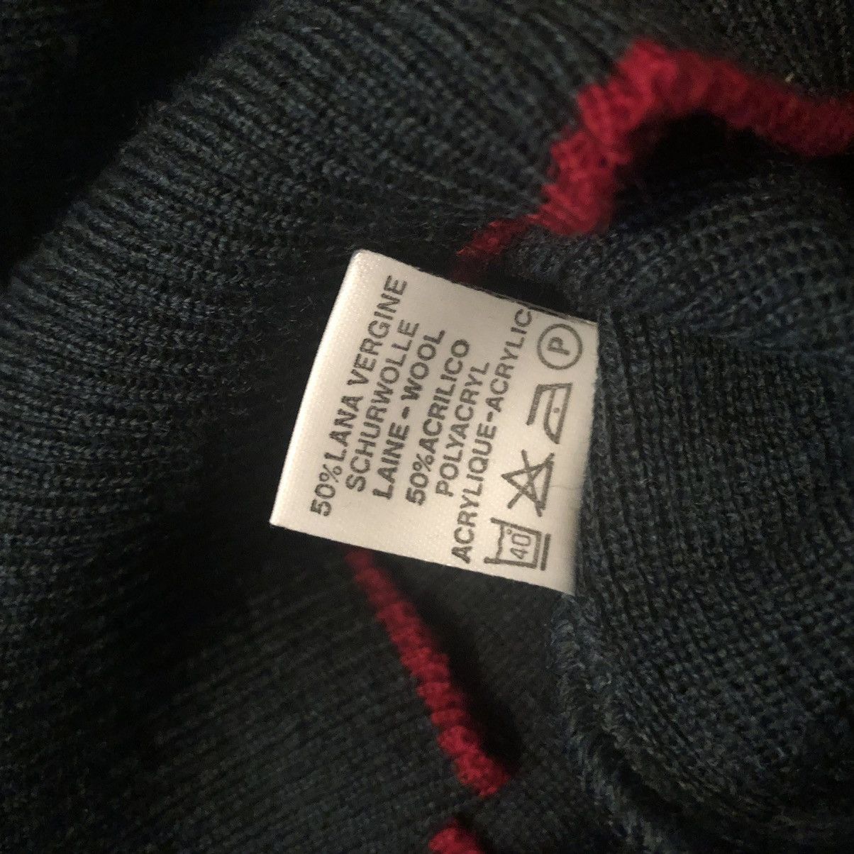 Handmade Vintage 80s Cabrini Classic Ireland Made Stripe Knit Sweater Size US M / EU 48-50 / 2 - 8 Thumbnail