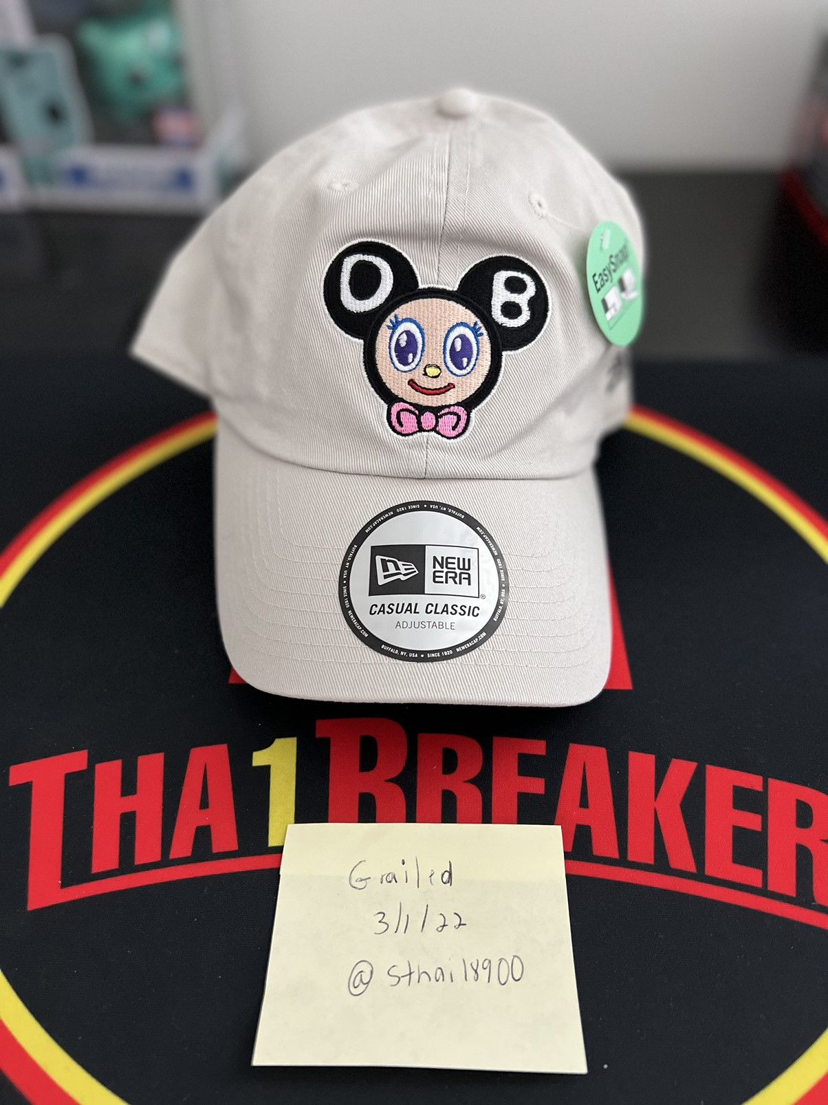 New Era x Takashi Murakami DOB Cloth Strap 9Forty Hat