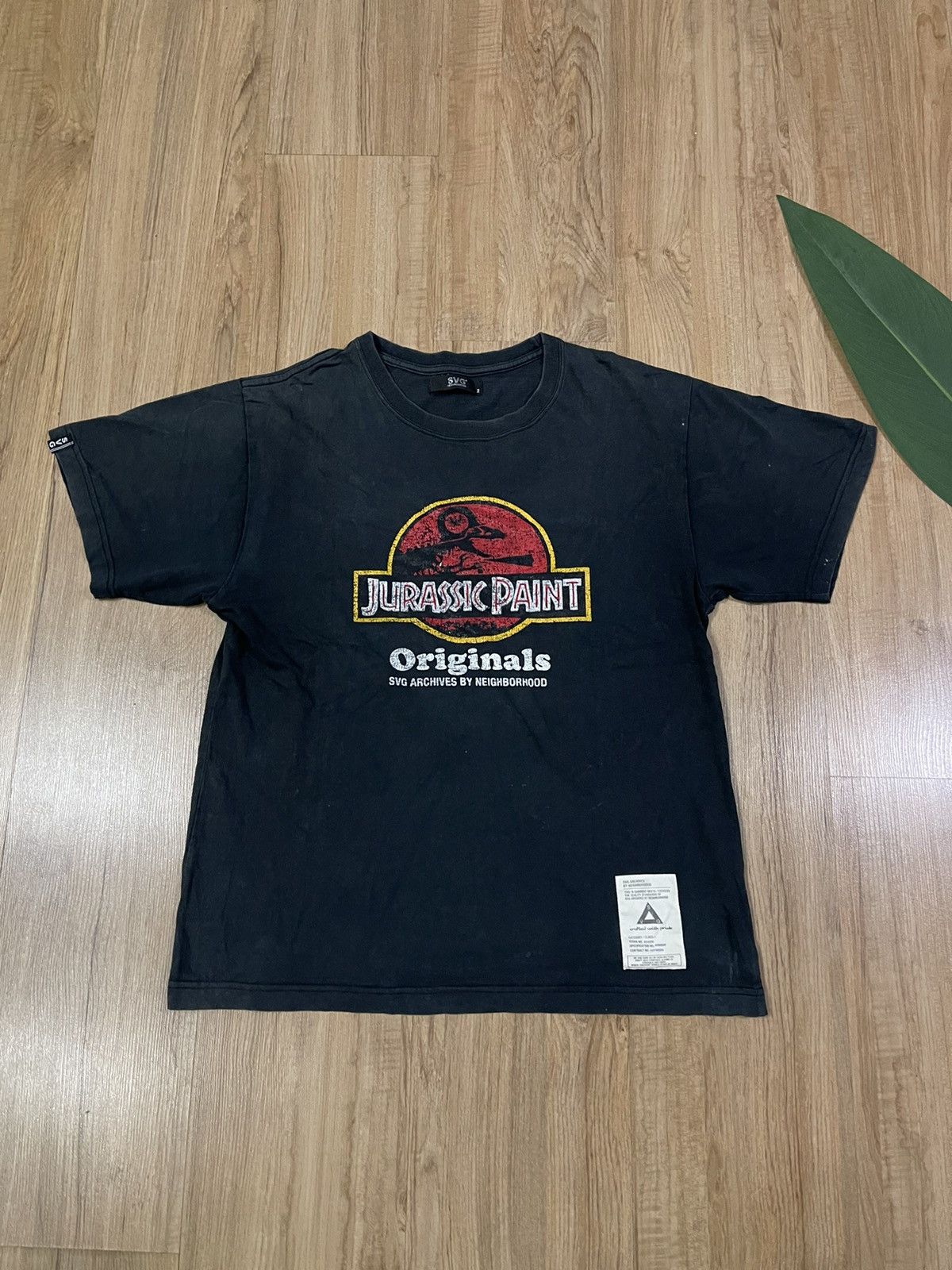 Japanese Brand × Neighborhood Vintage SVG by Neighborhood Jurassic Paint  Tshirt | Grailed