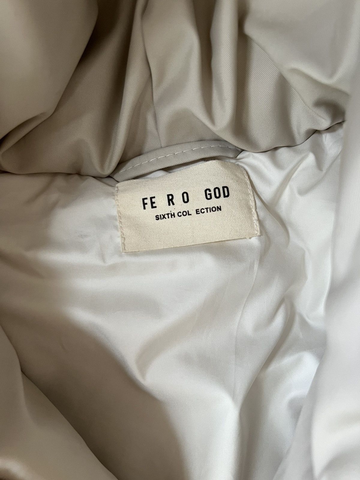 Fear of God FoG Hooded Puffer Vest Size US XL / EU 56 / 4 - 2 Thumbnail