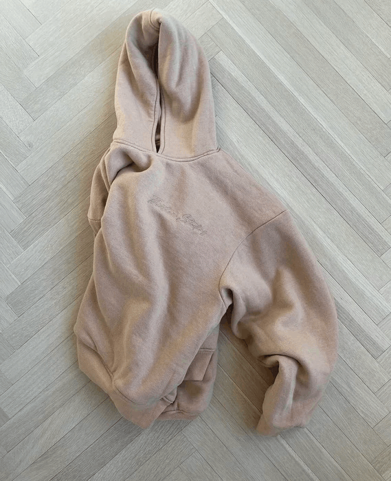 Streetwear THIRTEEN STUDIOS SAND 'TWO LAYER' HOODIE | Grailed