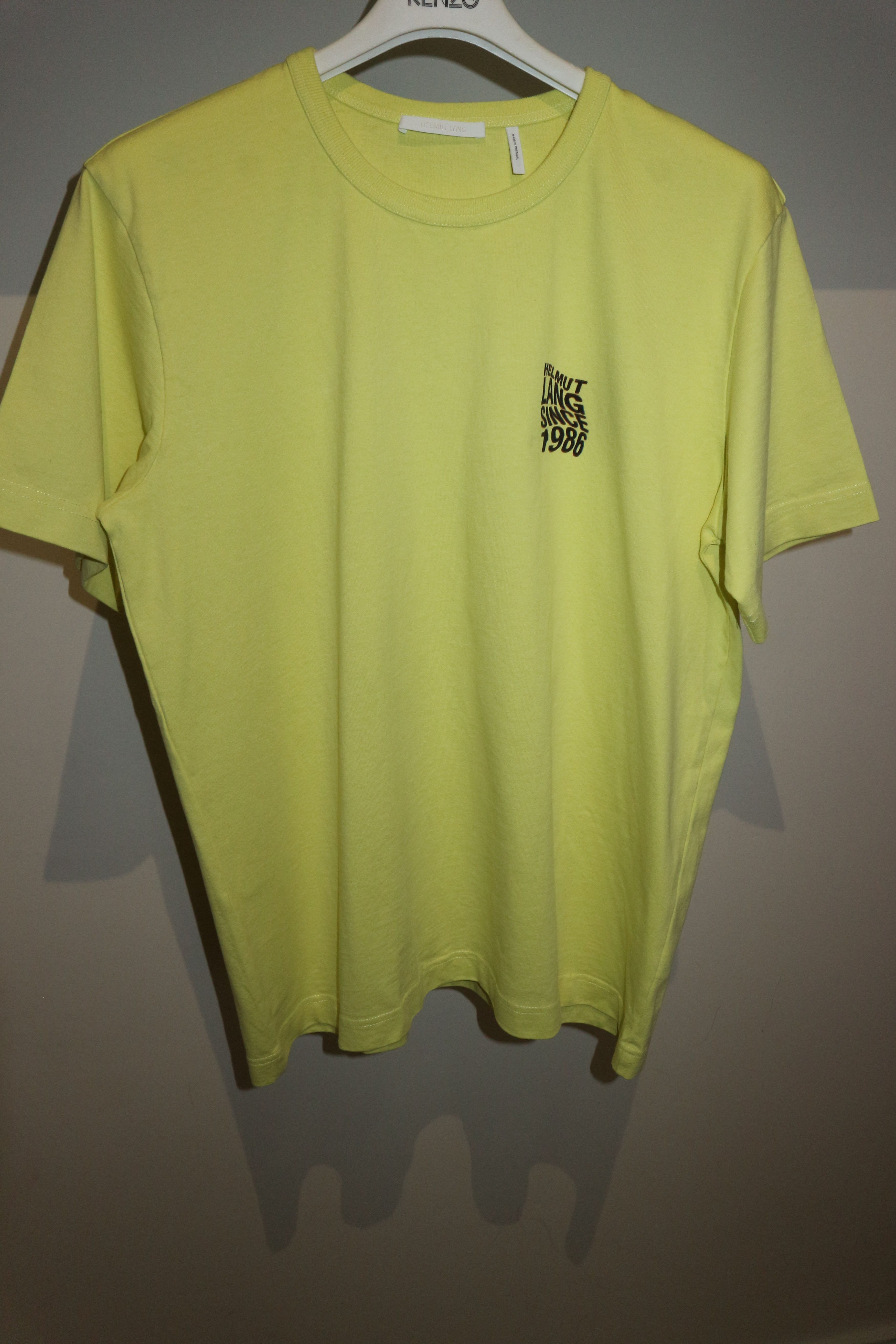 Helmut Lang Distorted logo tshirt Size US L / EU 52-54 / 3 - 2 Thumbnail
