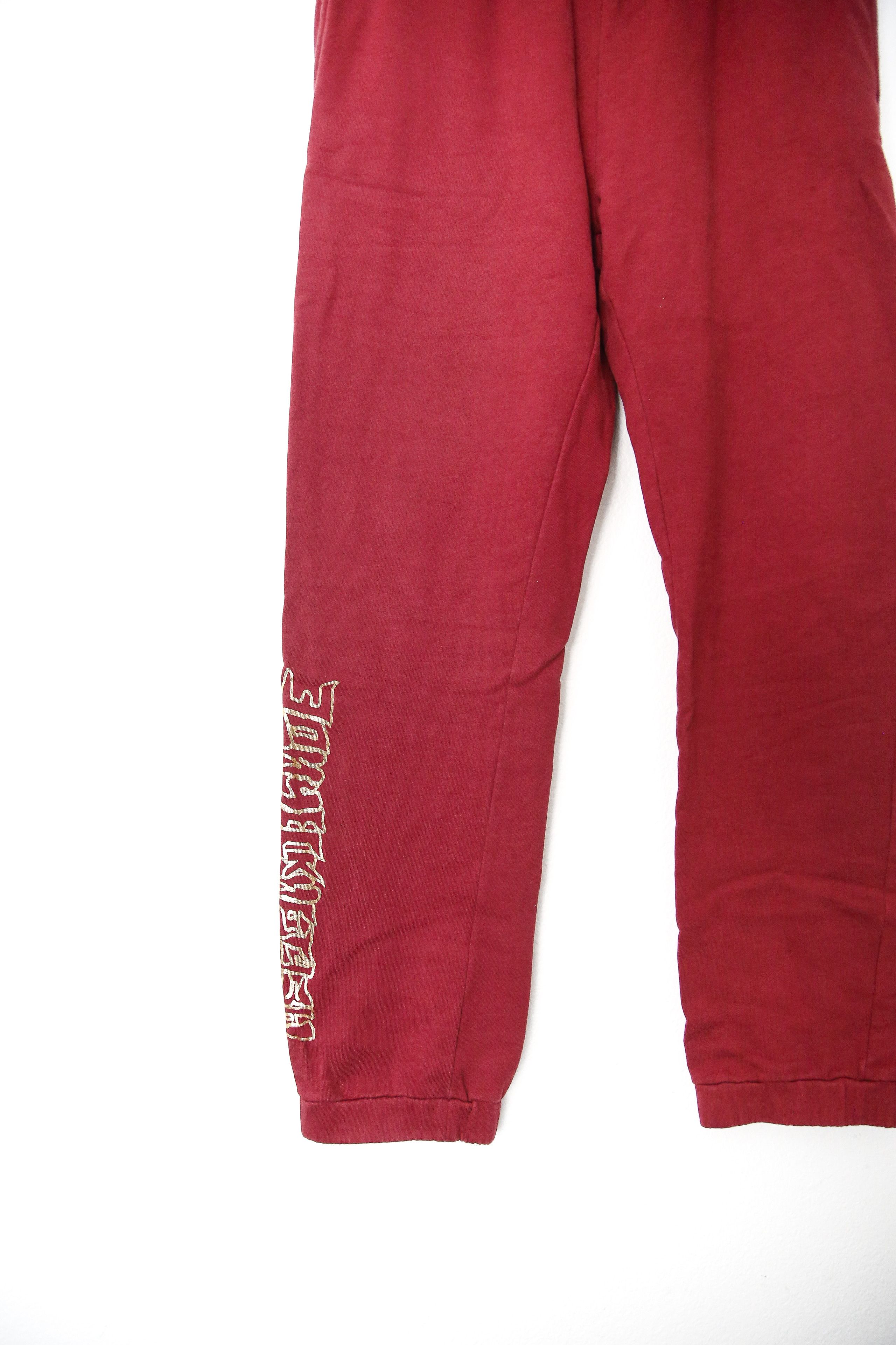 Gosha Rubchinskiy AW14 Epic Aces Sweatpants - LARGE Size US 32 / EU 48 - 3 Thumbnail