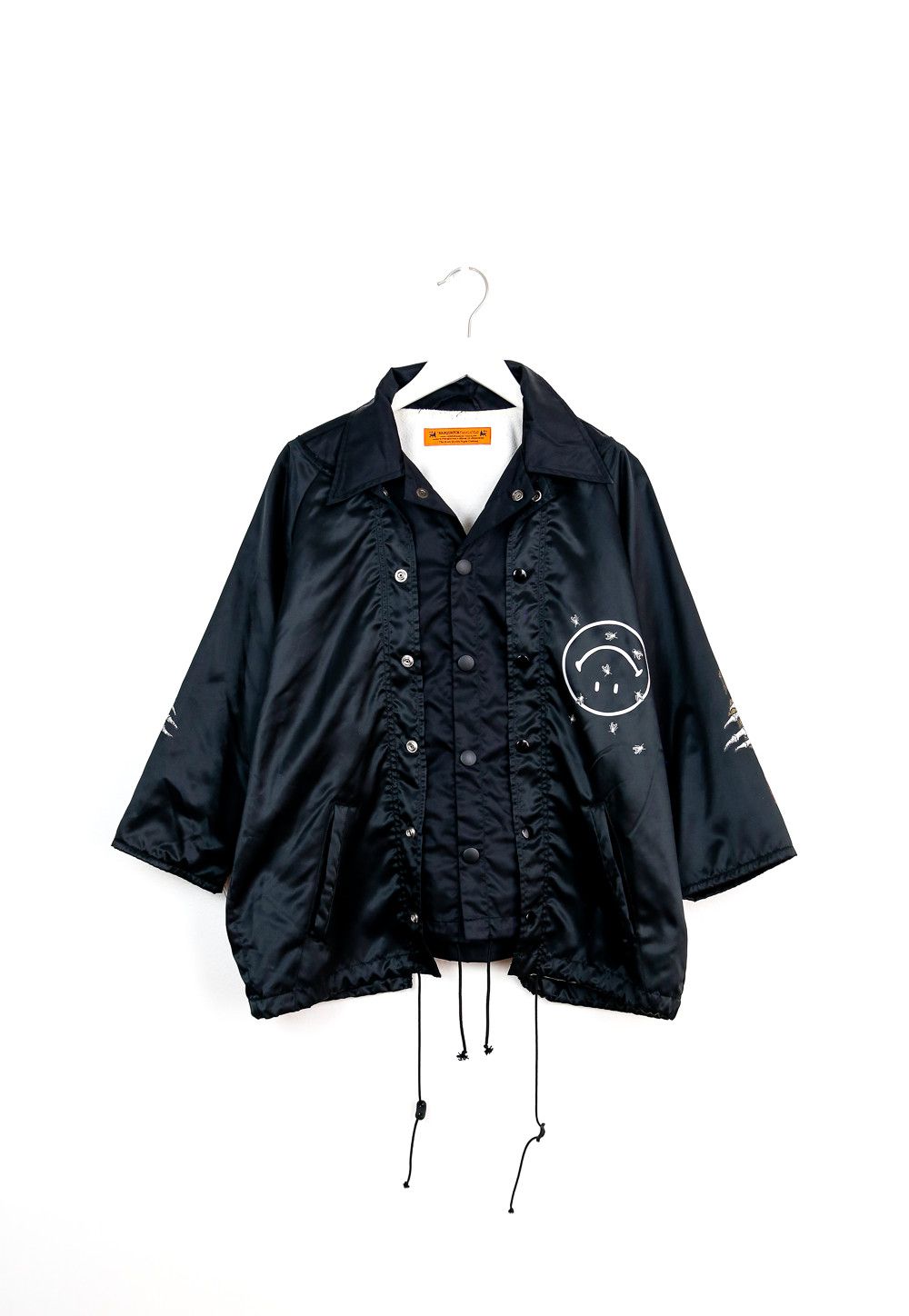 Sasquatchfabrix *** PROCEEDS TO BLM *** Reconstructed Coaches Jacket Size US S / EU 44-46 / 1 - 2 Thumbnail