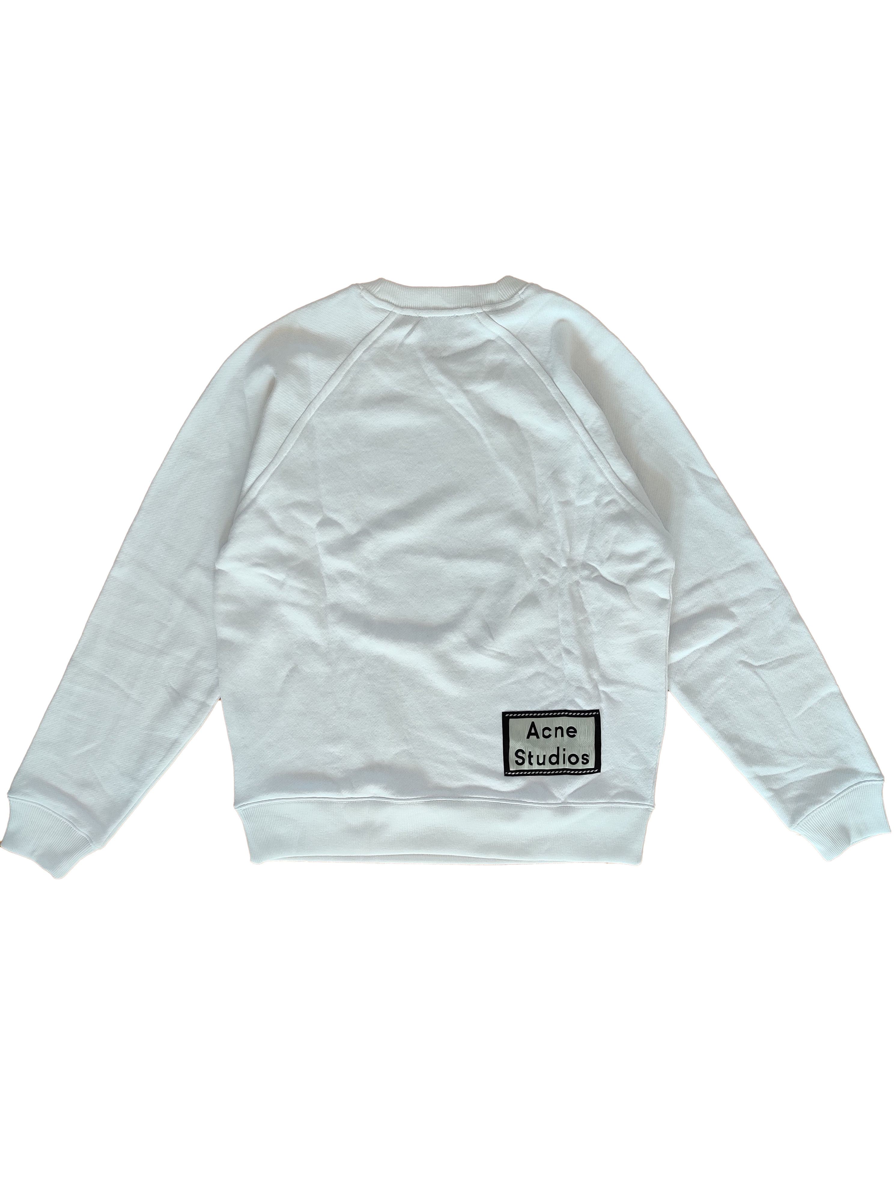 Acne Studios ⚡️QUICK SALE⚡️ Acne Studios White Crewneck Sweater Size US M / EU 48-50 / 2 - 1 Thumbnail