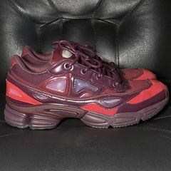 Adidas raf simons on sale ozweego 3 burgundy