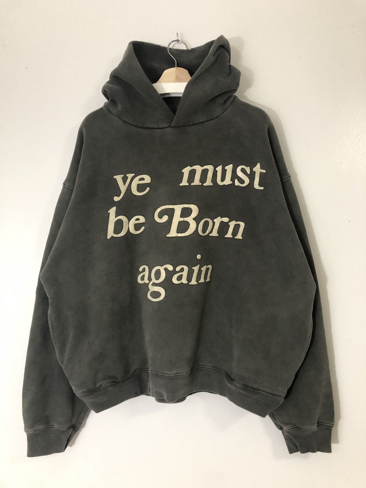 OG YEEZY BLANK CPFM Ye Must Be Born Again Hoodie Core/Coal