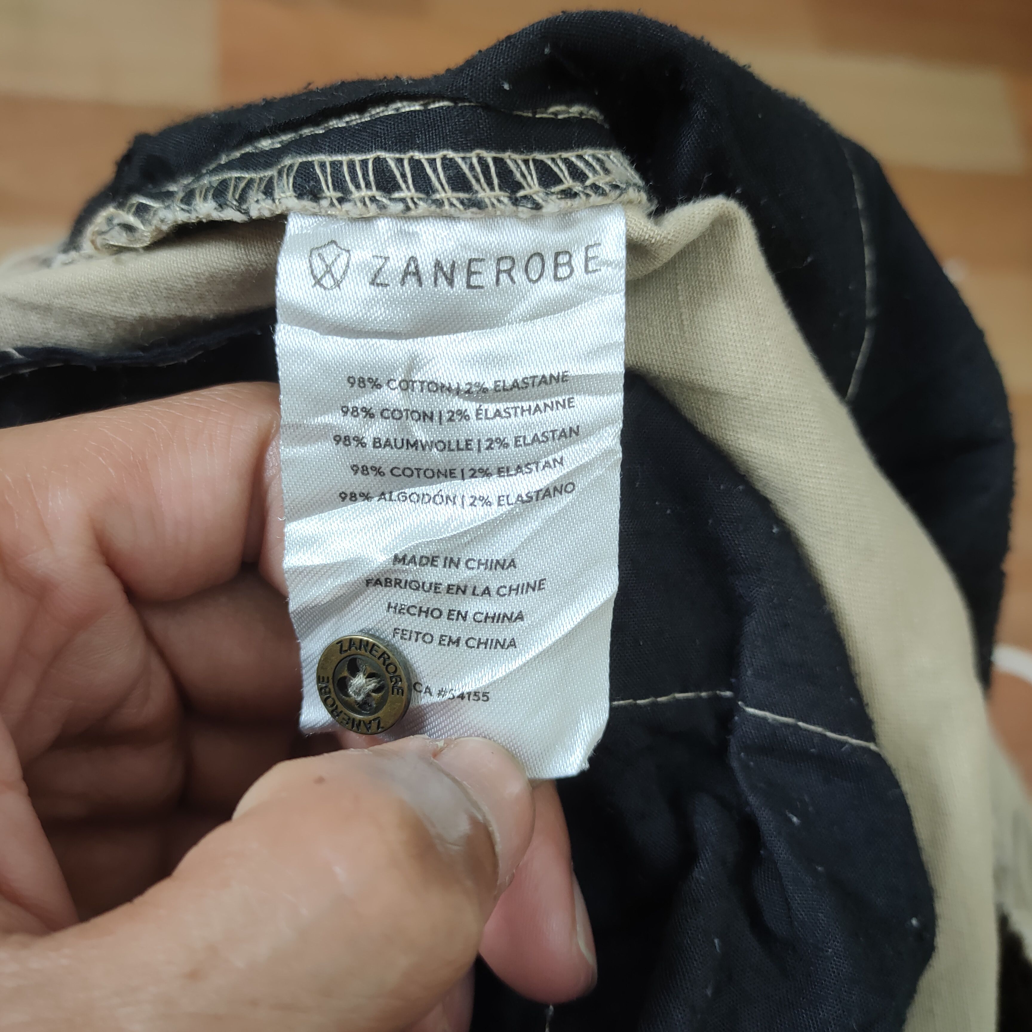 Japanese Brand ZANEROBE SPRING WAIST CARGO PANTS Size US 29 - 11 Thumbnail