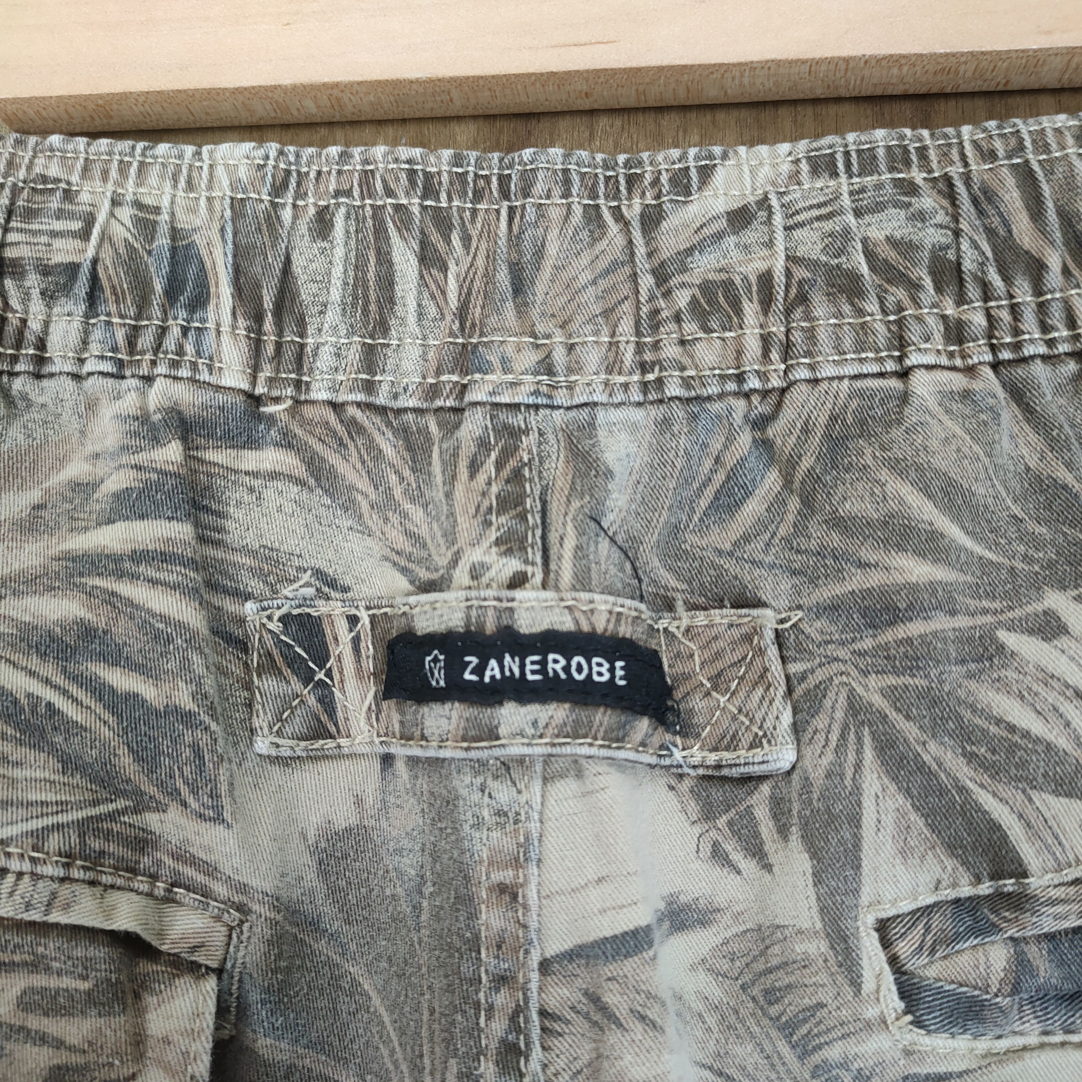 Japanese Brand ZANEROBE SPRING WAIST CARGO PANTS Size US 29 - 9 Thumbnail