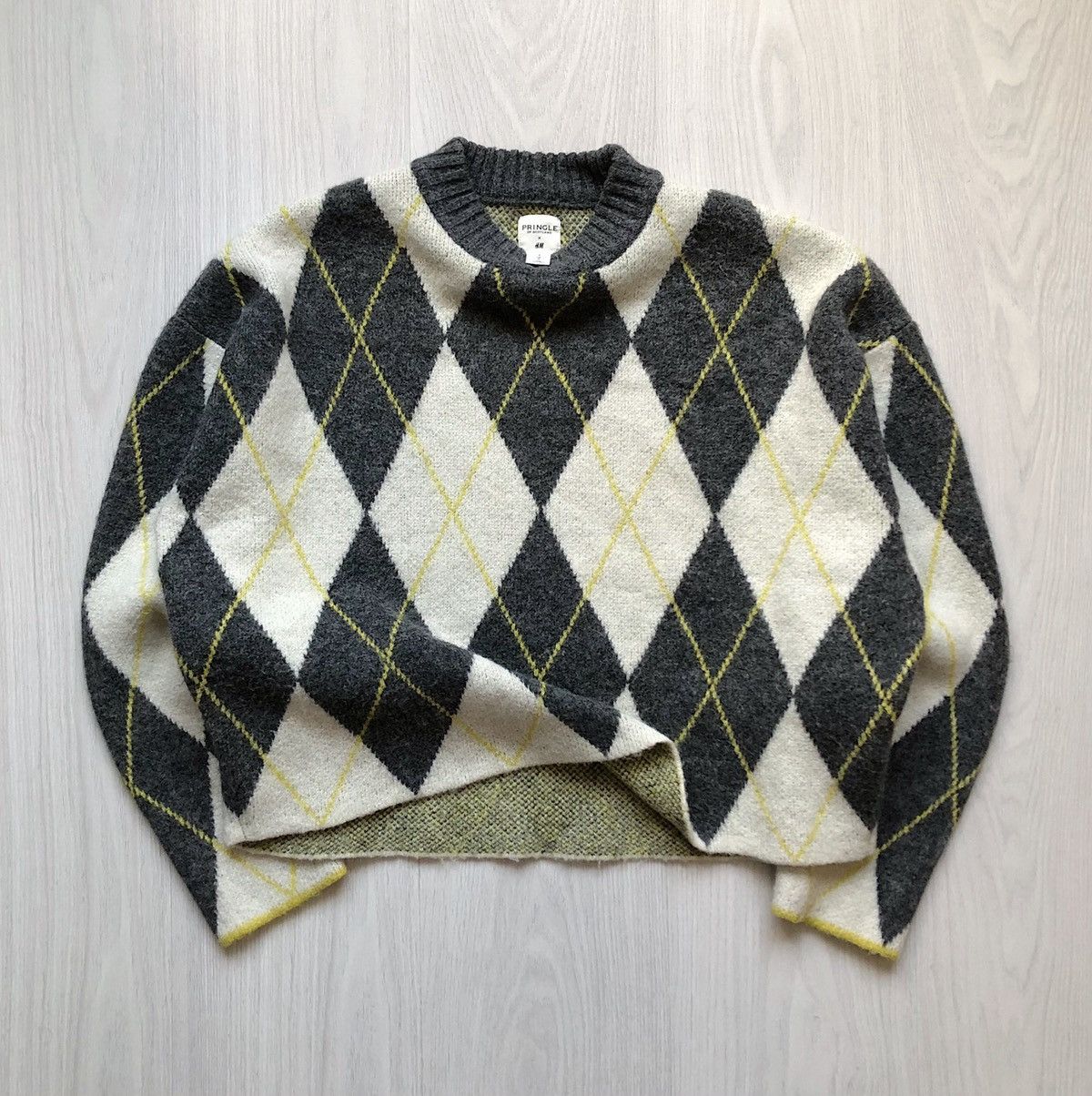 women cropped sweater PRINGLE x H&M