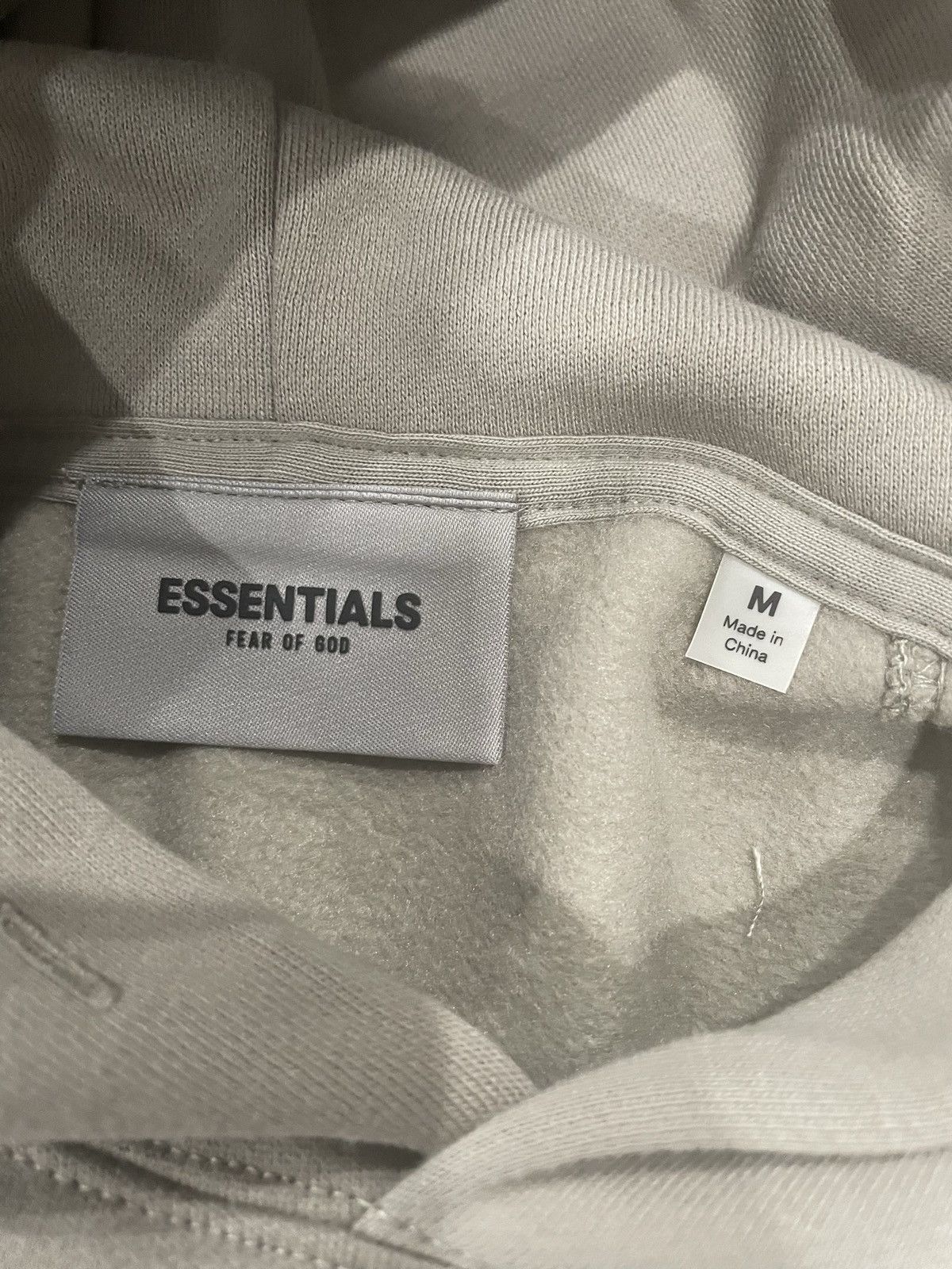 Fear of god sale Essentials Pistachio Hoodie Size Small