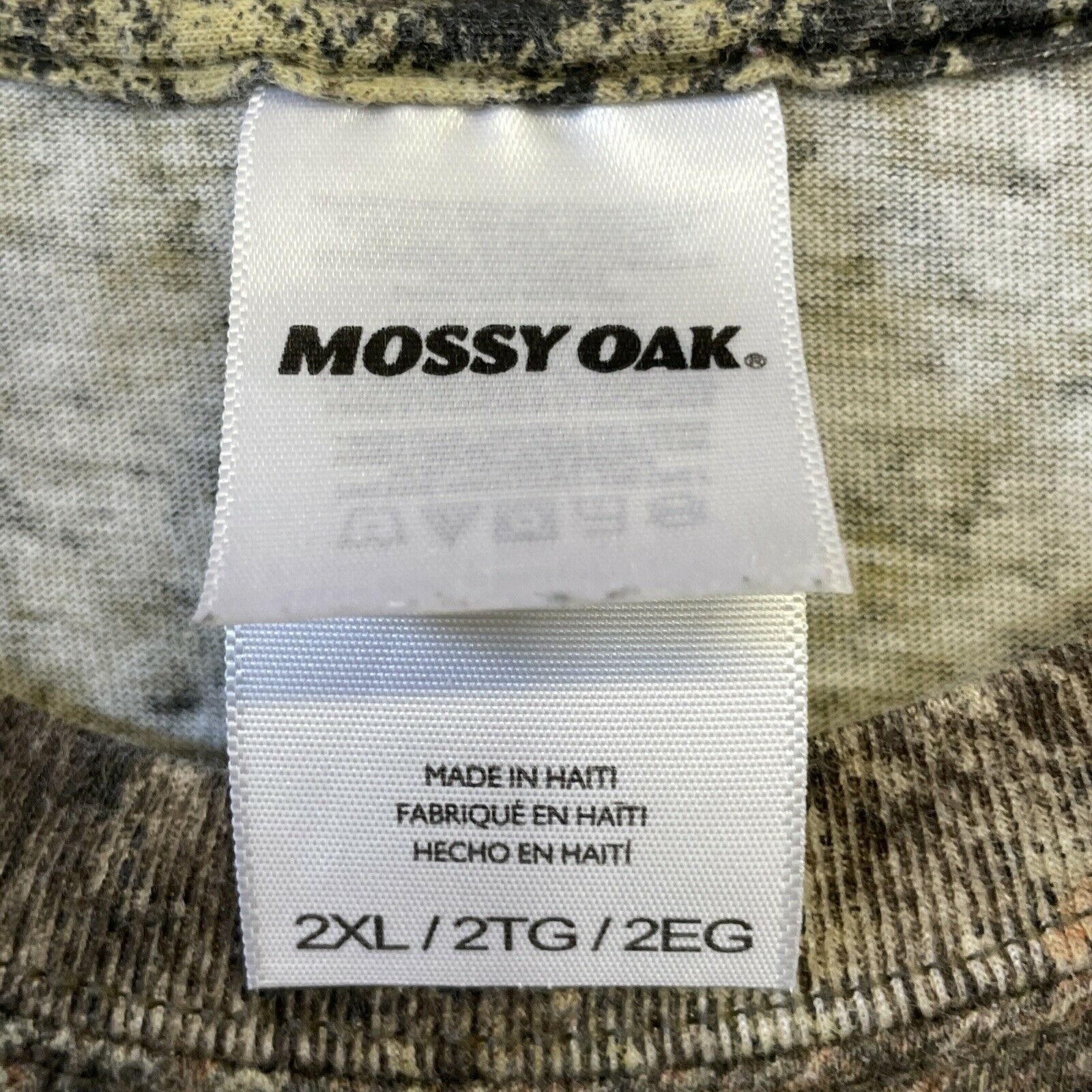 Mossy Oaks MOSSY OAK Brush Hunting Camouflage T Shirt Cotton Blend 2XL Size US XXL / EU 58 / 5 - 6 Thumbnail