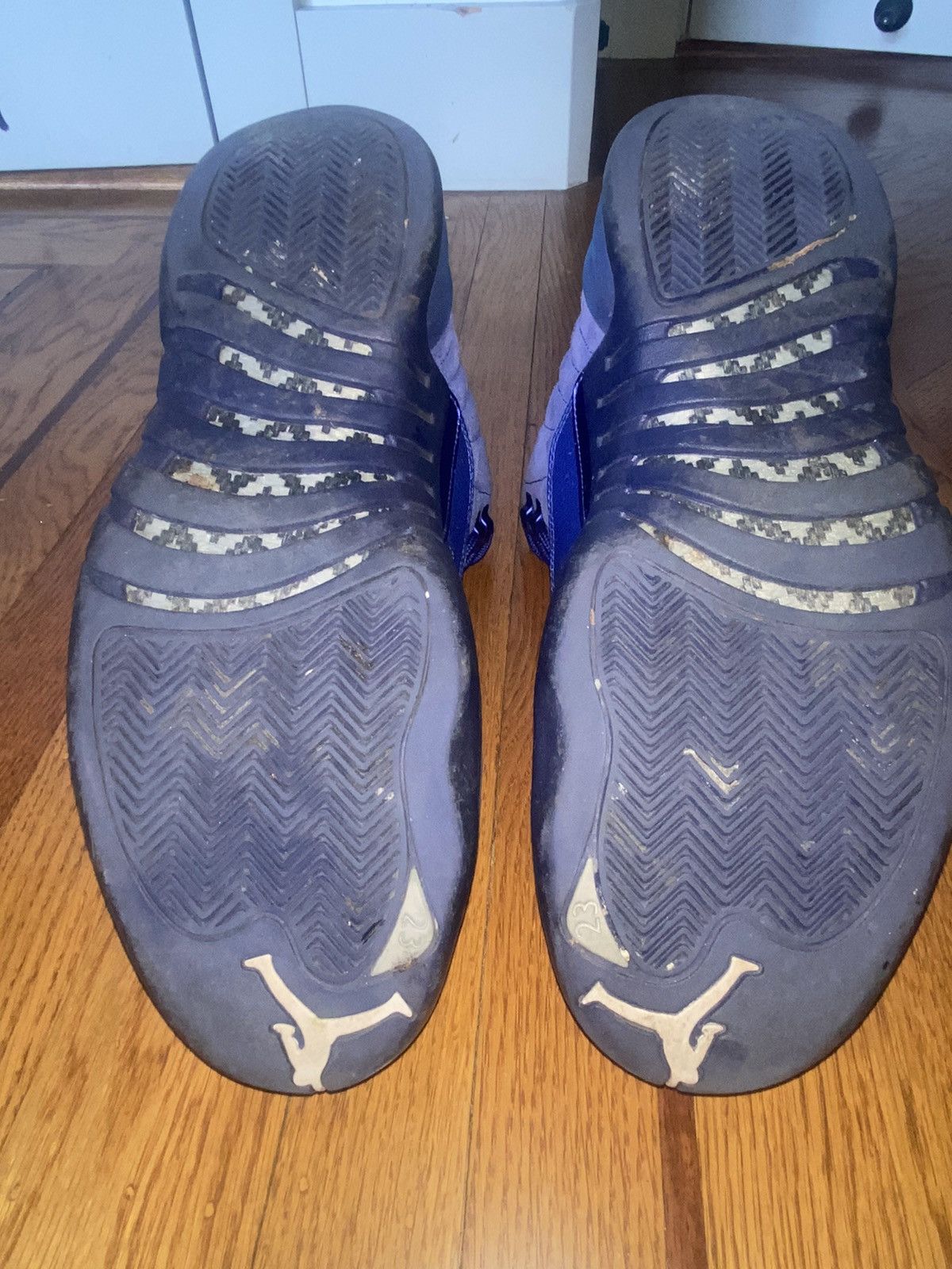 Jordan Brand Air Jordan 12 Retro Deep Royal 2016 Size US 12 / EU 45 - 5 Thumbnail