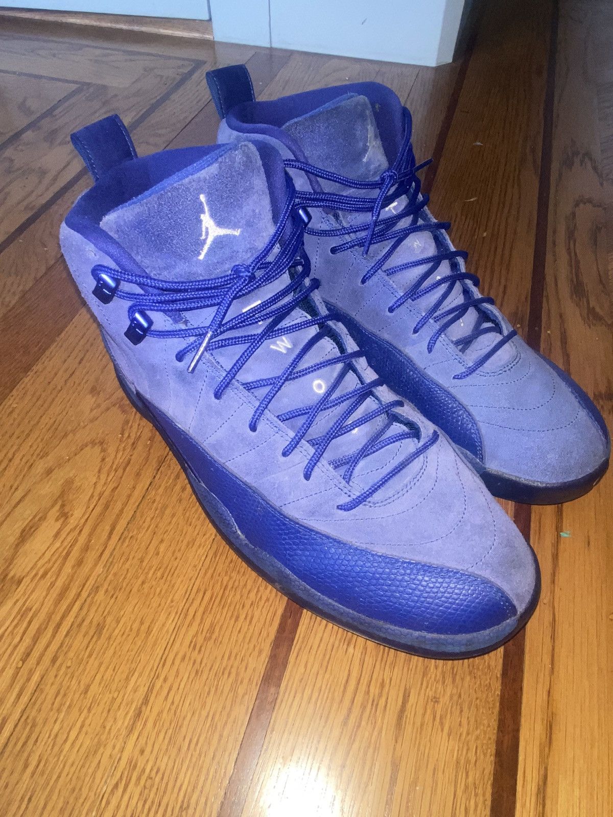Jordan Brand Air Jordan 12 Retro Deep Royal 2016 Size US 12 / EU 45 - 2 Thumbnail