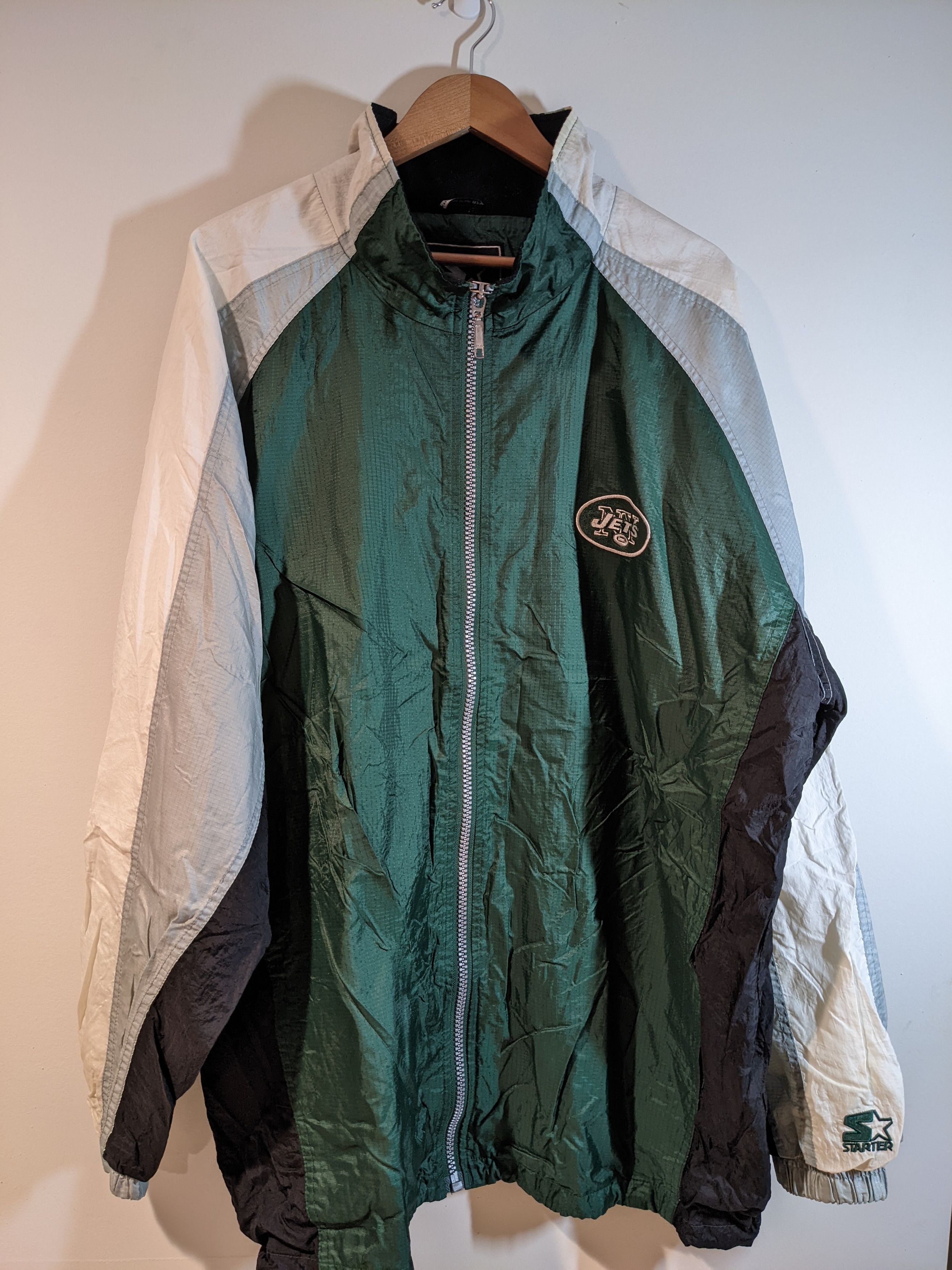 NFL Vintage New York Jets Starter Jacket Size US XXL / EU 58 / 5 - 1 Thumbnail