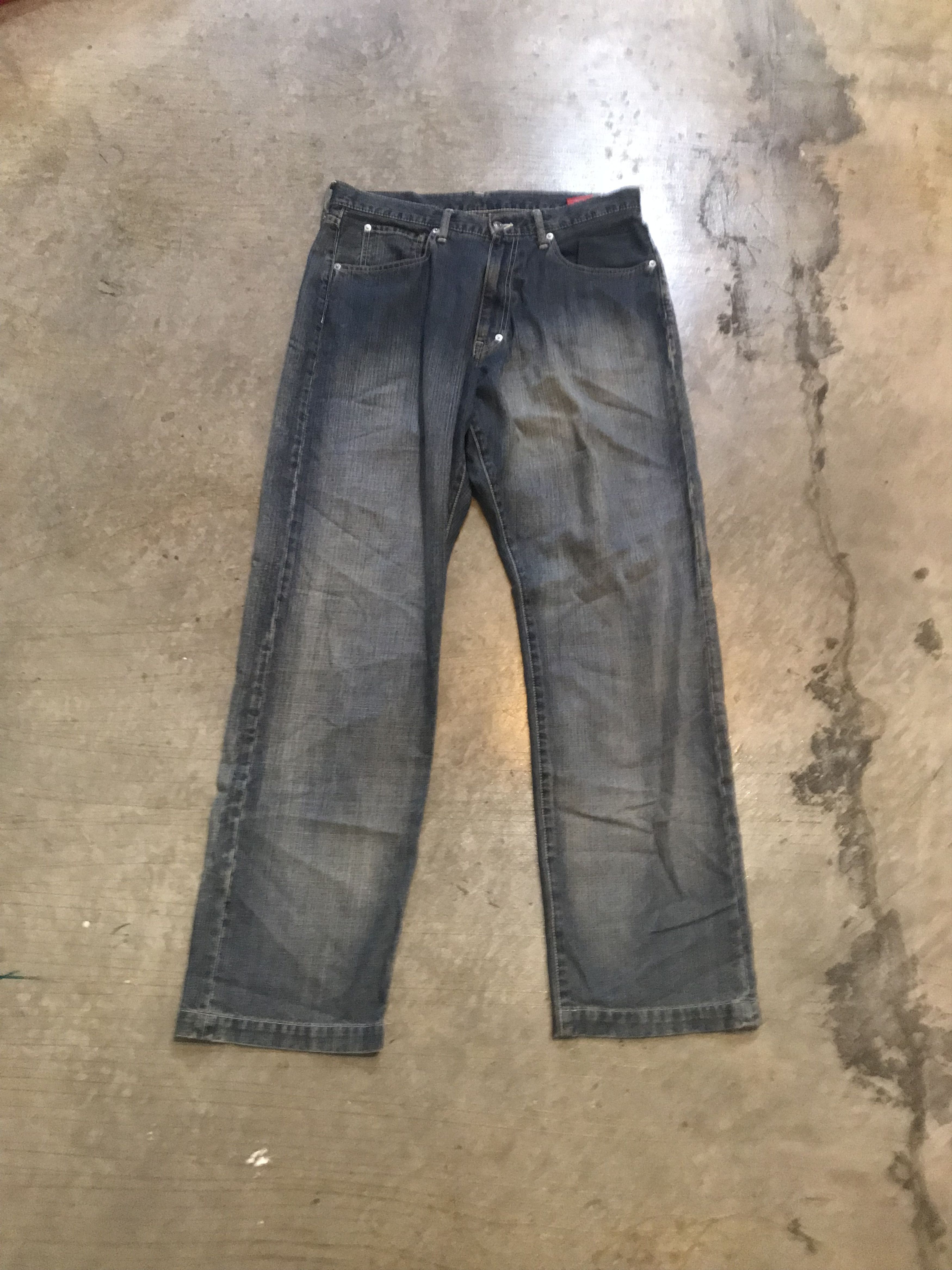 Swagger SS06 SWAGGER Faded Denim pants Size US 34 / EU 50 - 4 Thumbnail