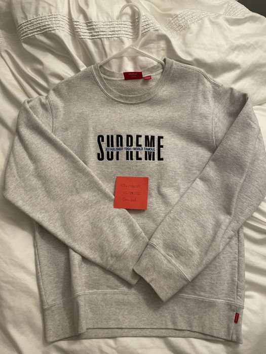 Supreme Supreme World Famous Crewneck | Grailed