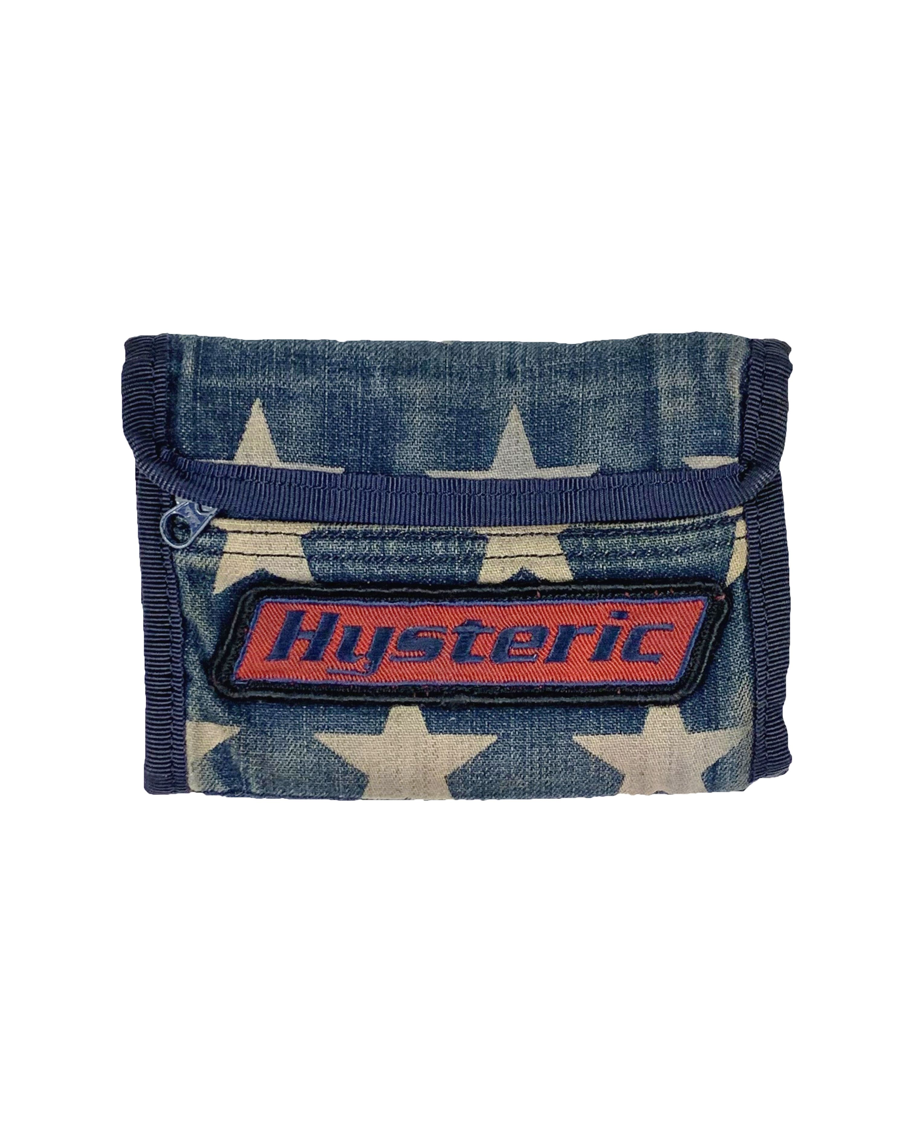Hysteric Glamour Denim Star Wallet | Grailed