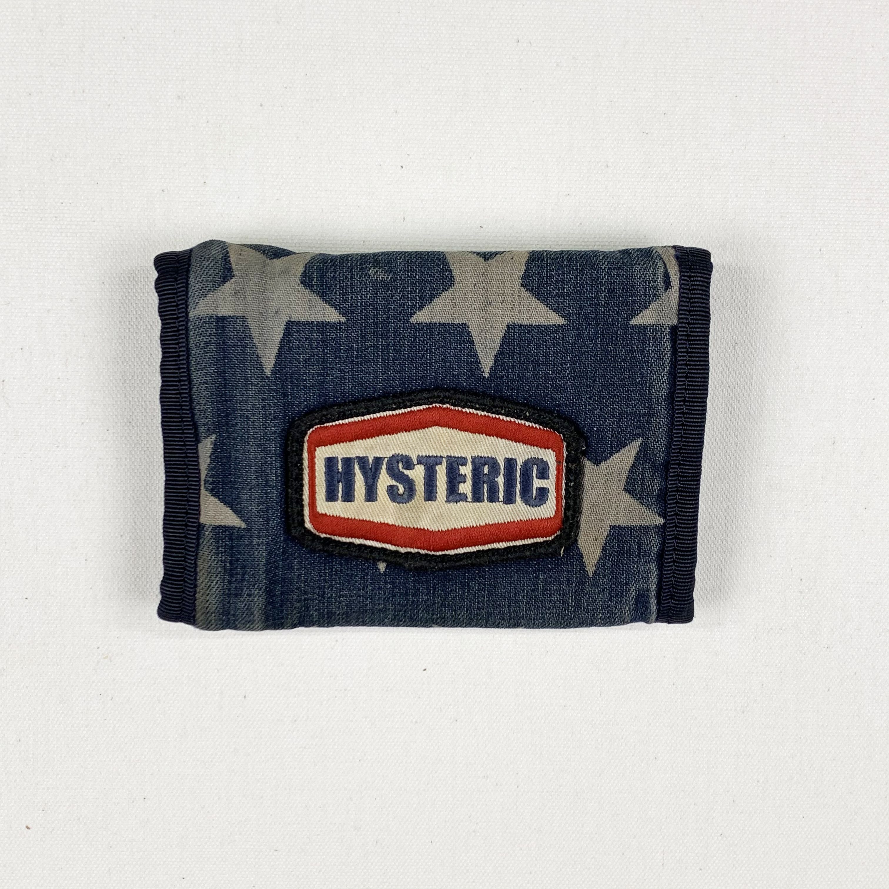 Hysteric Glamour Denim Star Wallet | Grailed