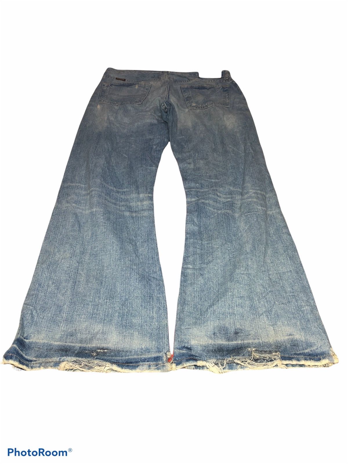 Hollister FLARED⚡️⚡️DISTRESSED DENIM BY HOLLISTER Size US 31 - 4 Thumbnail
