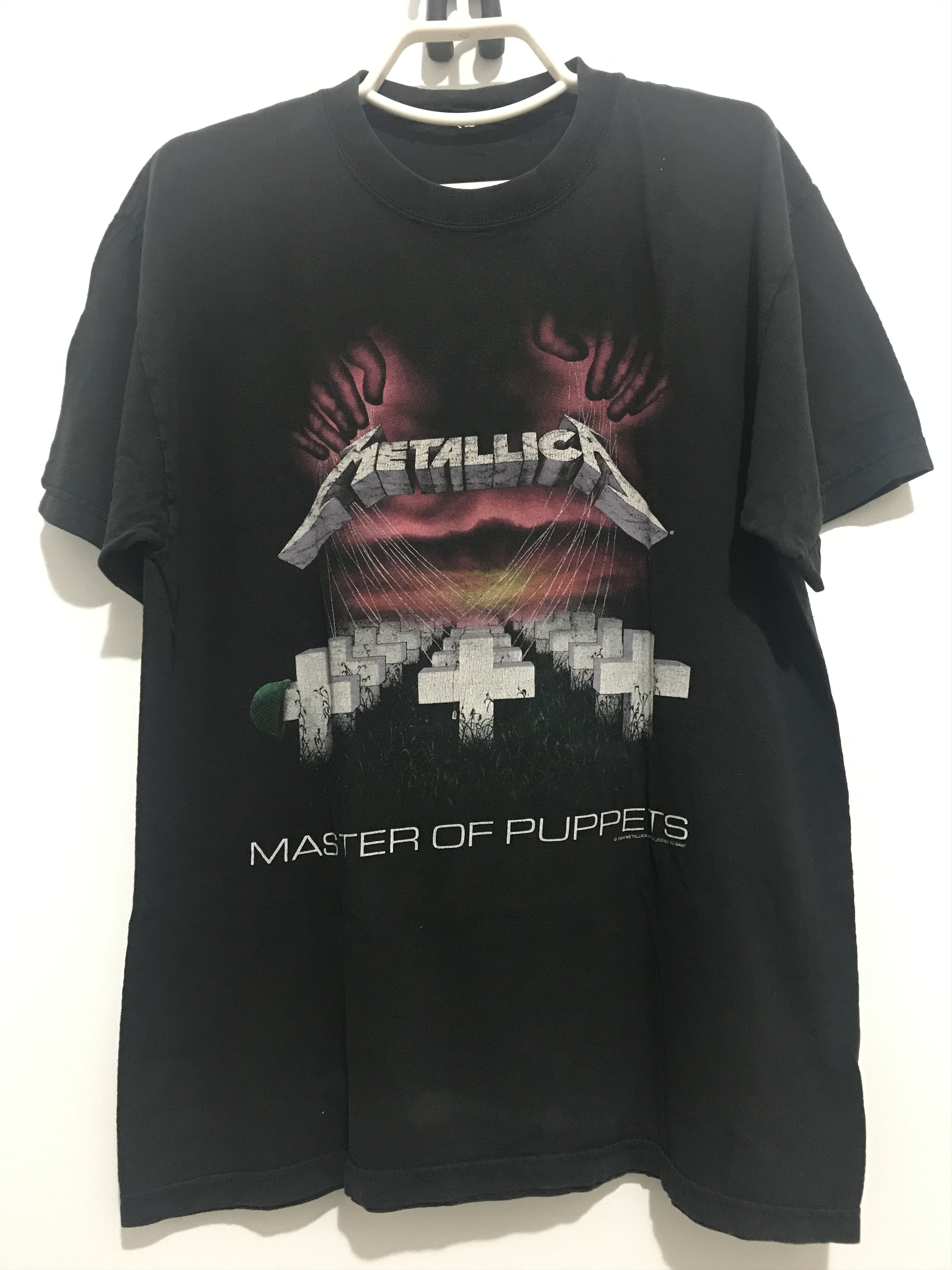 Metallica Vintage 90s Metallica Master Of Puppets T-Shirt Size US L / EU 52-54 / 3 - 1 Thumbnail