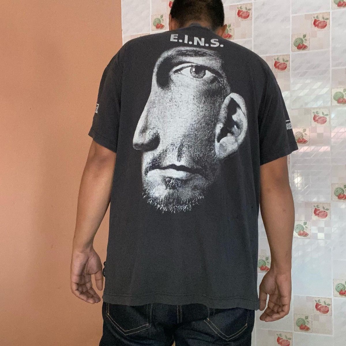 Band Tees × Vintage Rare Vintage Bohse Onkelz - E.I.N.S. Size US XL / EU 56 / 4 - 1 Thumbnail