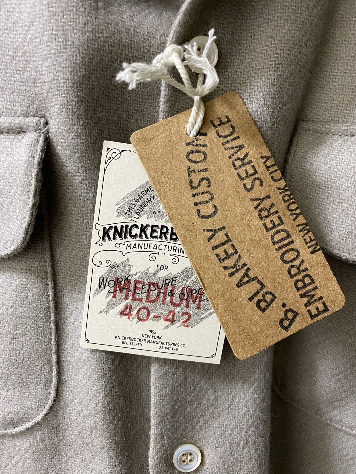 Knickerbocker Mfg Co Knickerbocker MFG CO x B.Blakely Chain Stitch Button Up Size US M / EU 48-50 / 2 - 9 Preview