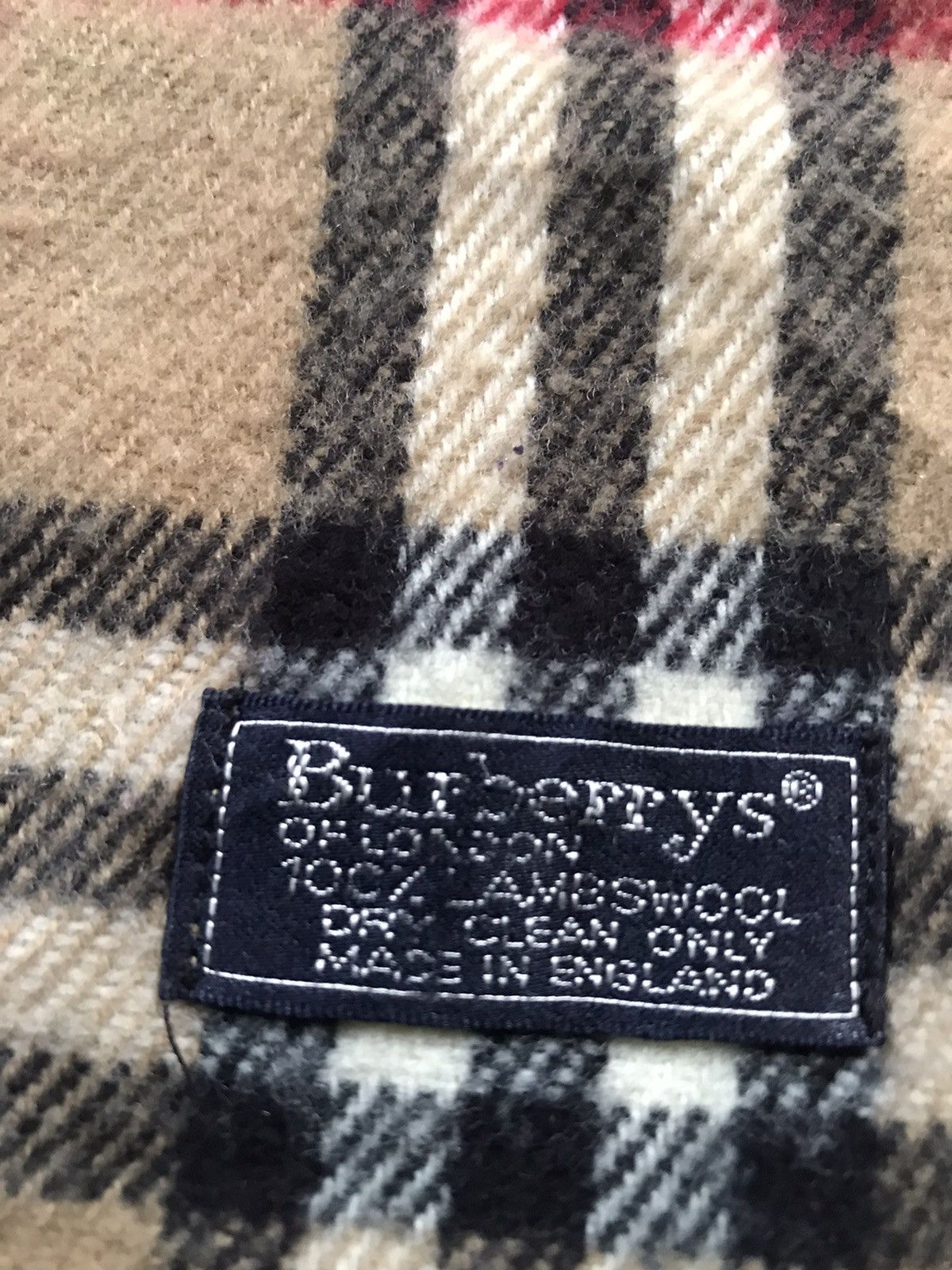 Burberry × Vintage Vintage Novacheck Burberrys Mafla Size ONE SIZE - 5 Thumbnail