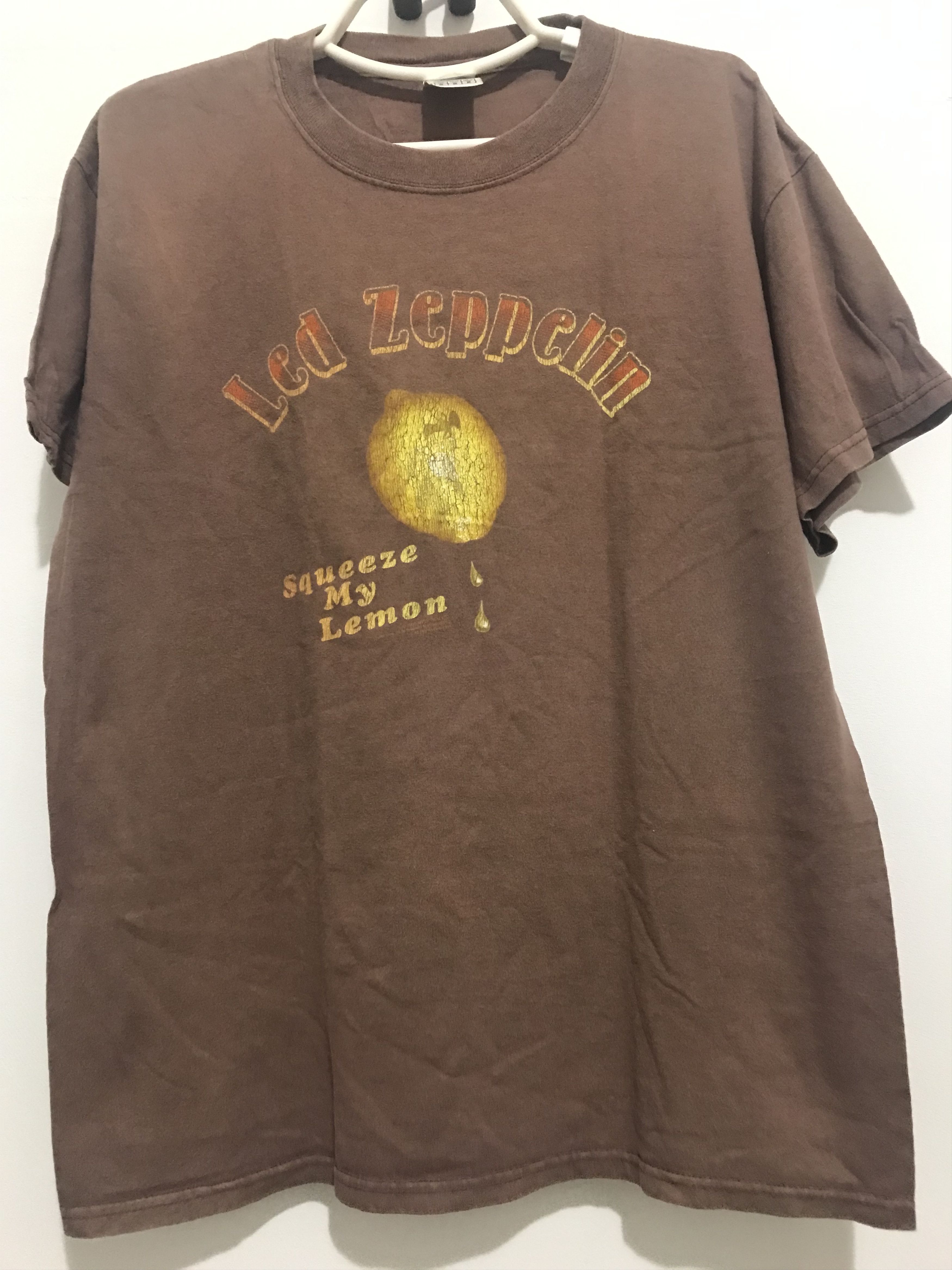 Vintage Led Zeppelin Squeeze My Lemon T-Shirt