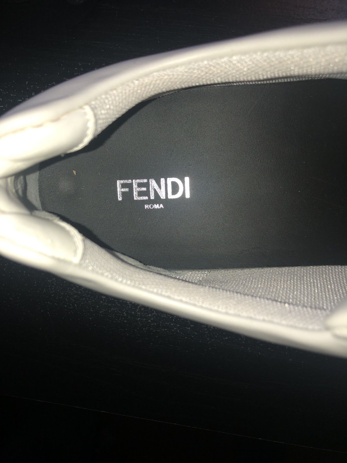 Fendi Fendi Lightning Bolt Leather Sneakers Size US 10 / EU 43 - 7 Thumbnail