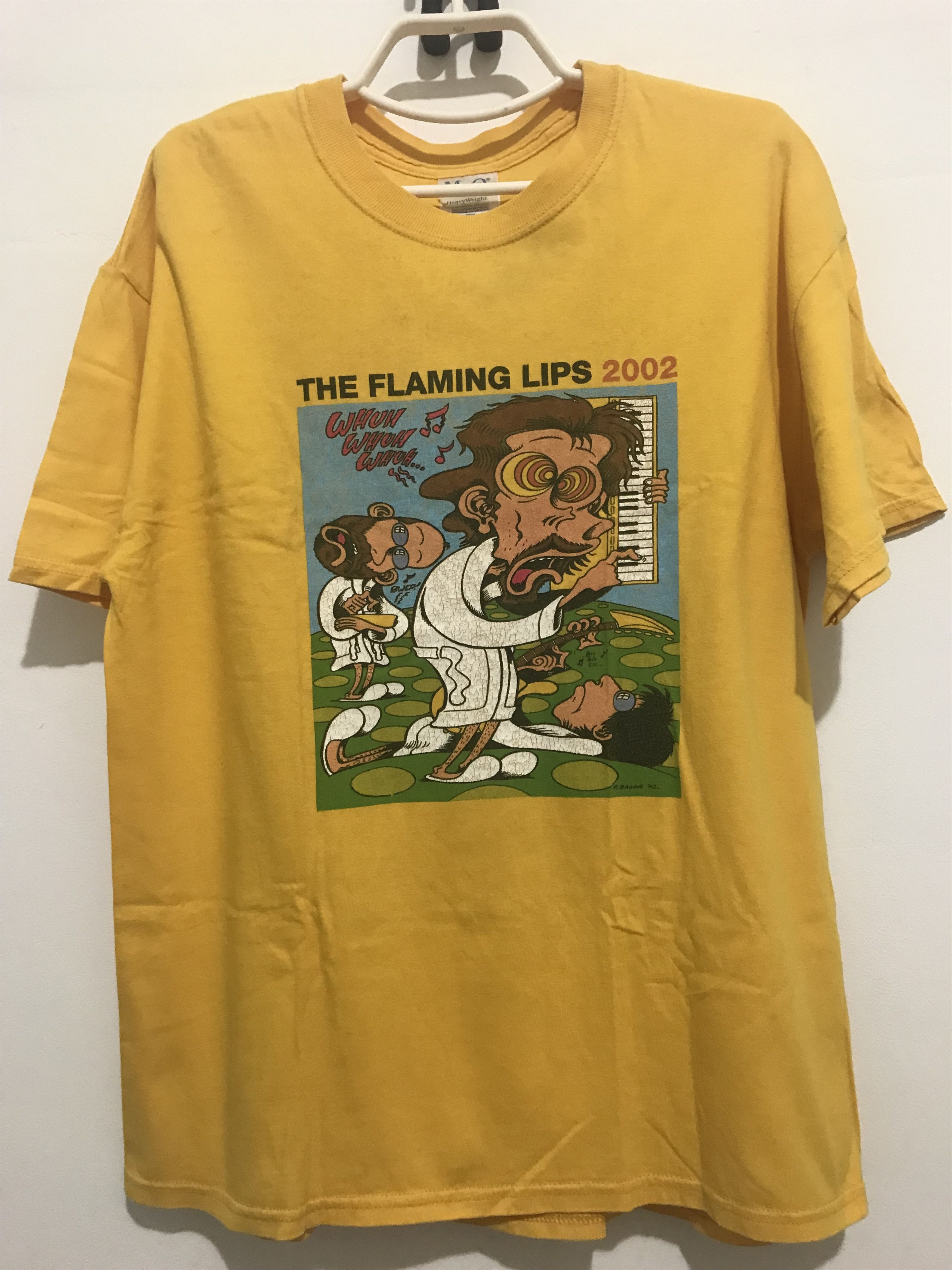 Rock Band × Tour Tee × Vintage Vintage 2002 The Flaming Lips Band 