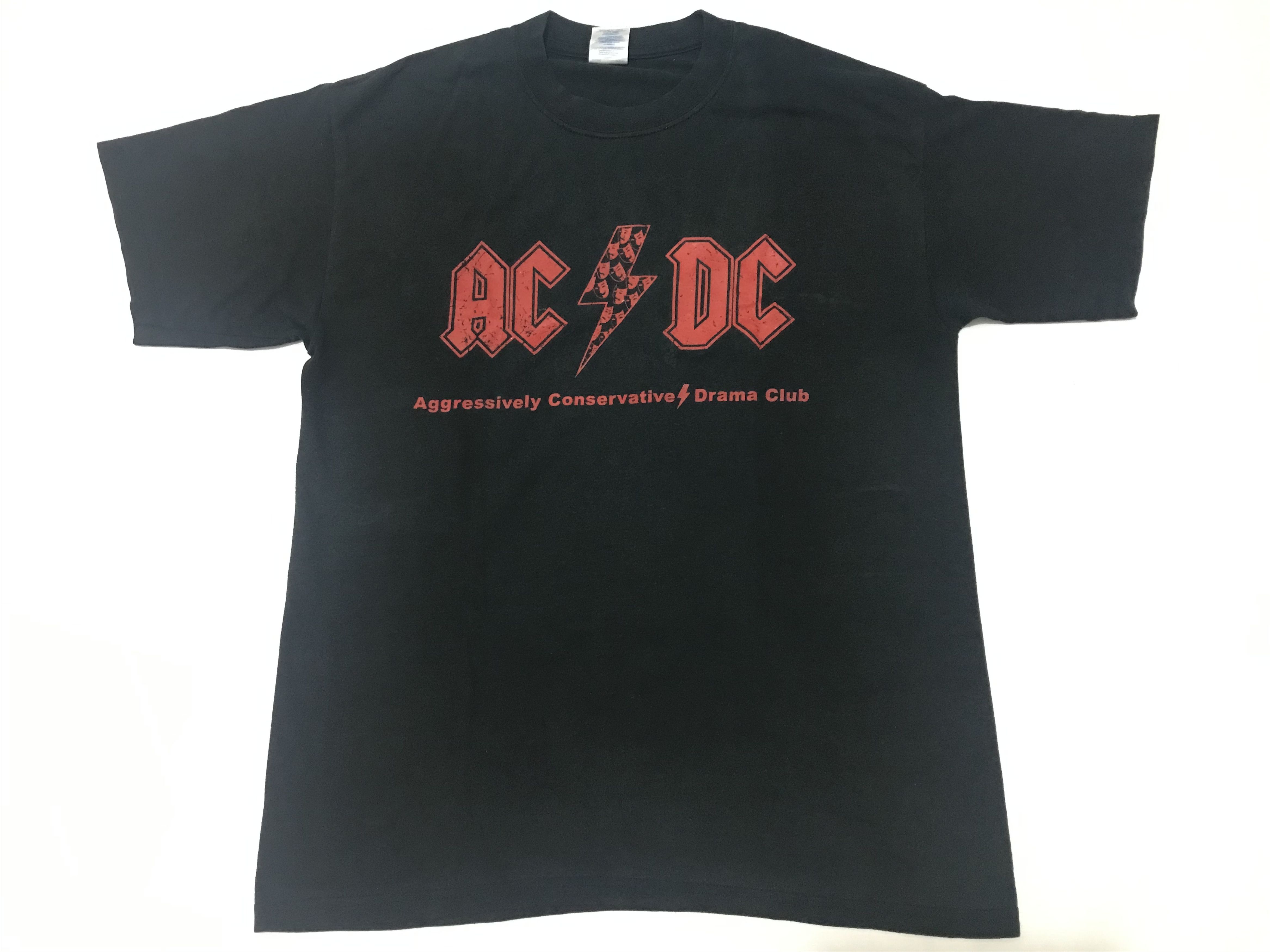 AC/DC ACDC Aggressively Conservative Drama Club T-Shirt Size US L / EU 52-54 / 3 - 3 Thumbnail