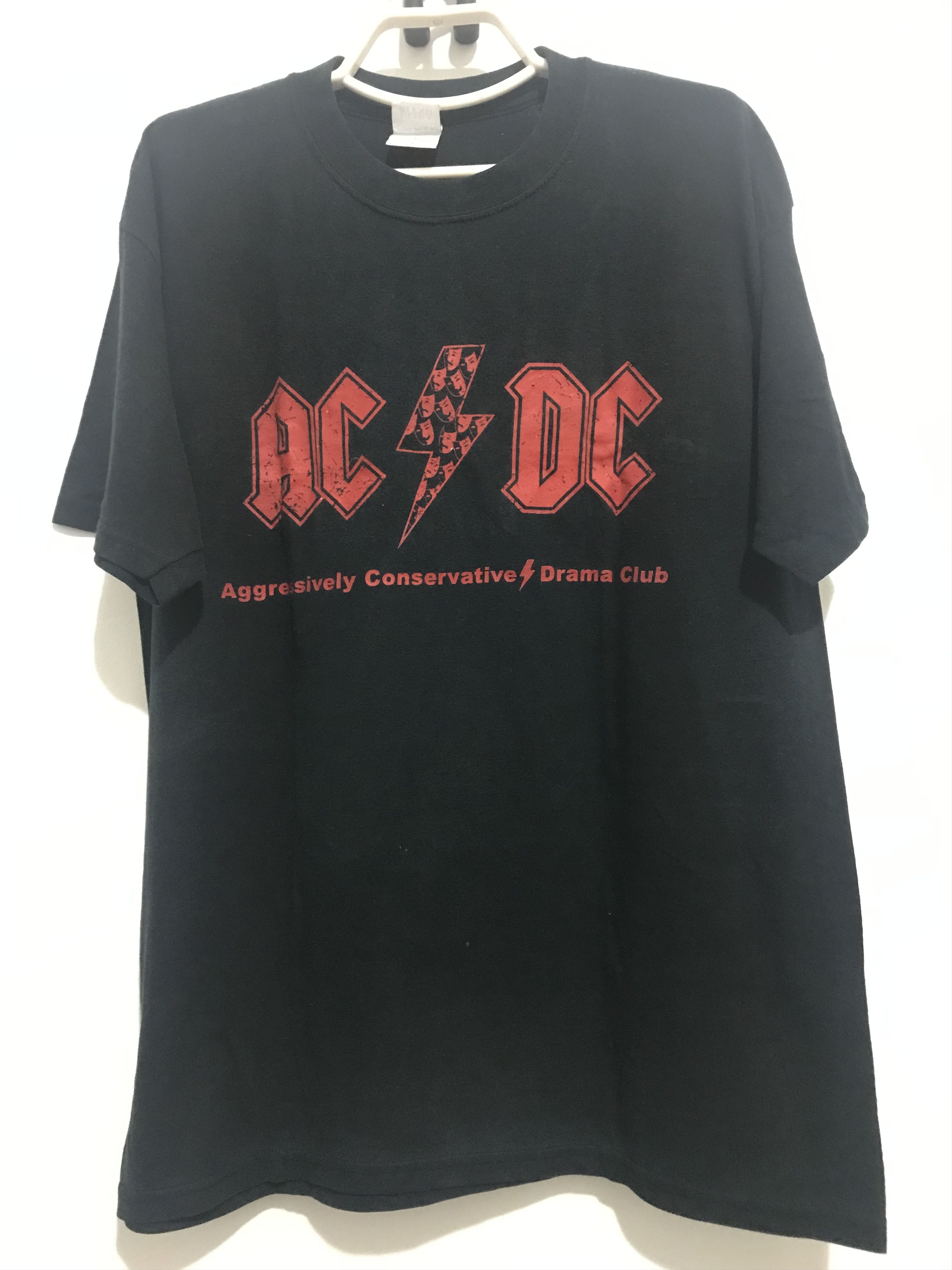 AC/DC ACDC Aggressively Conservative Drama Club T-Shirt Size US L / EU 52-54 / 3 - 1 Thumbnail