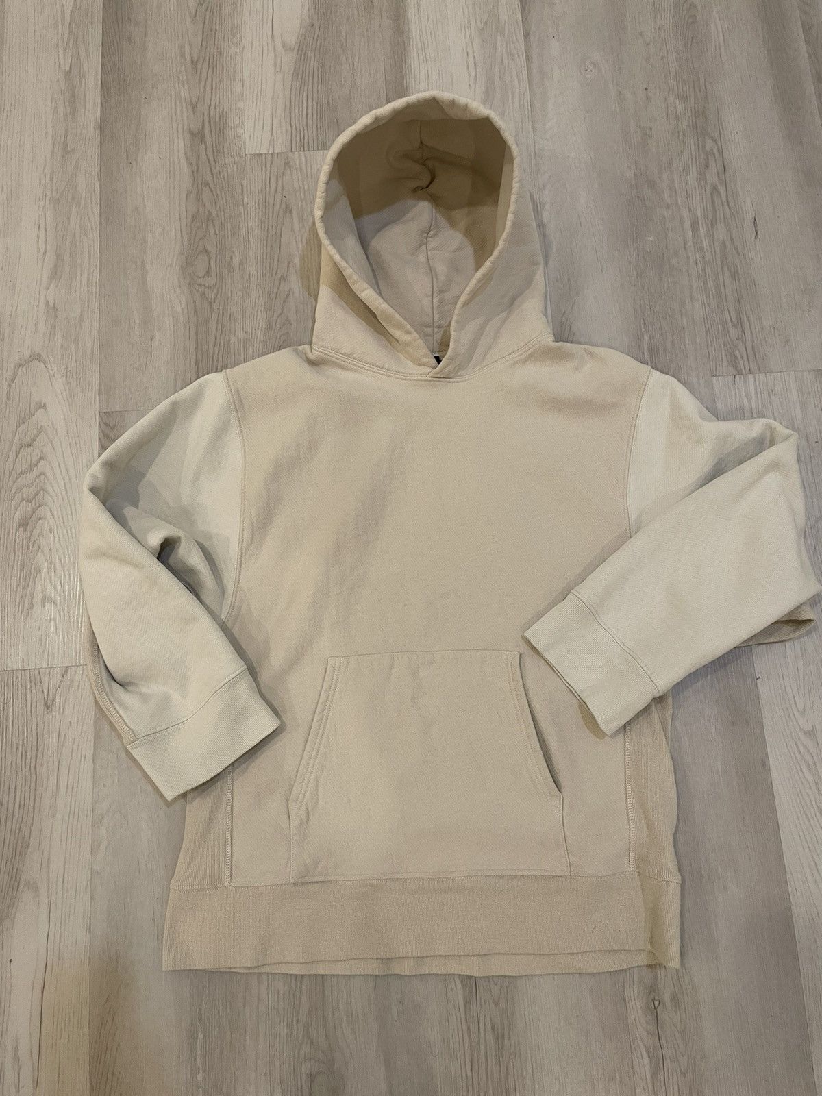 Yeezy Season 3 Two Tone Cream Hoodie Size US L / EU 52-54 / 3 - 1 Thumbnail