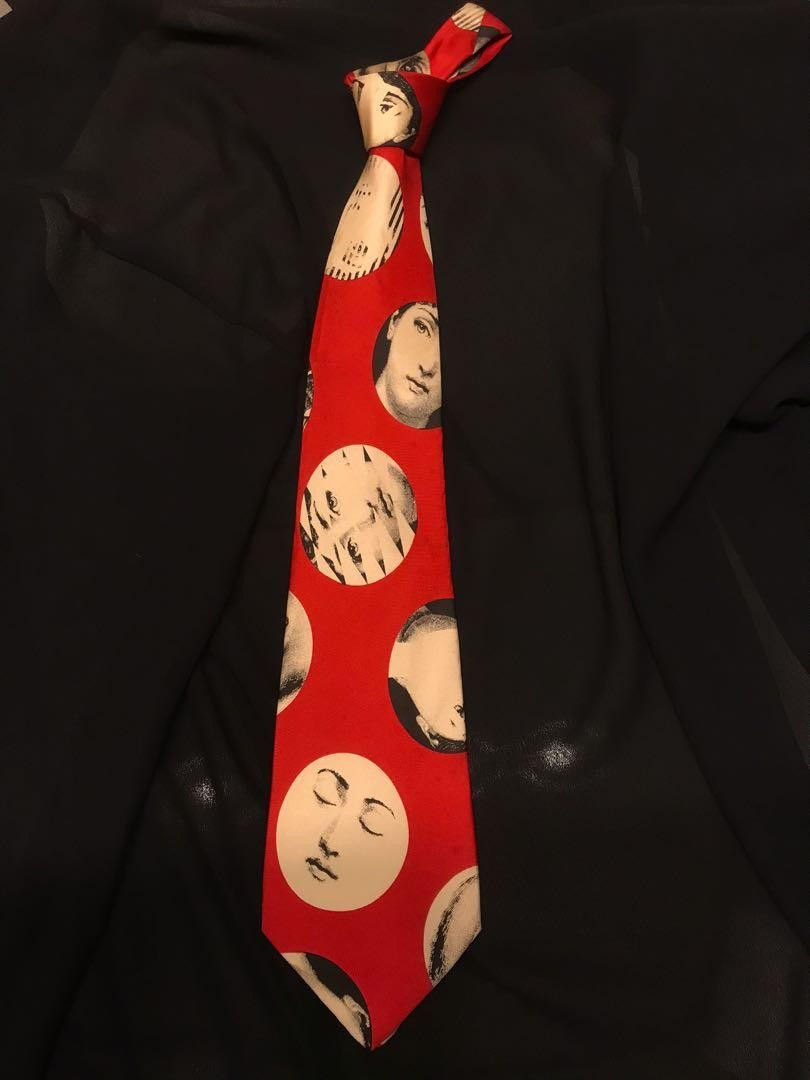 FORNASETTI printed tie
