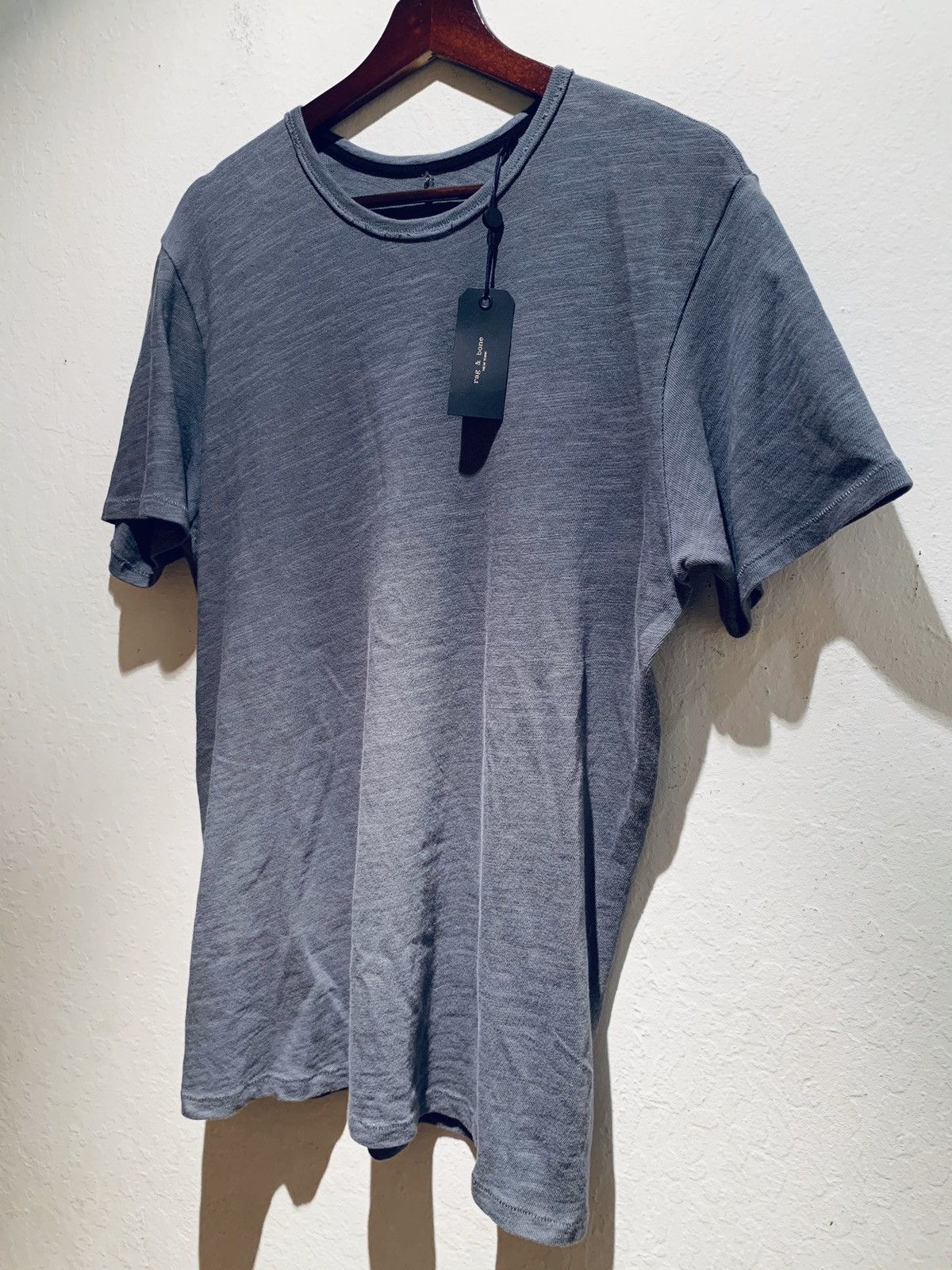 Designer × Rag & Bone *RARE* New Rag & Bone Middlestitch Knit T-Shirt - Medium Size US M / EU 48-50 / 2 - 1 Thumbnail