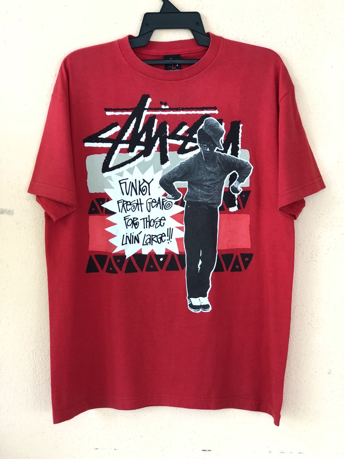 Vintage Vintage Y2K Stussy Funky Fresh Gear Streetwear Tee | Grailed