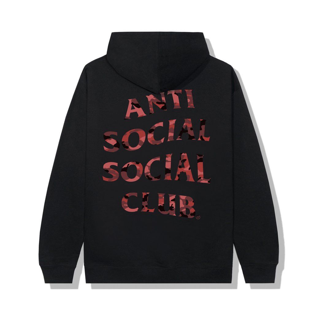 Anti Social Social Club DS Red Camo ASSC Wild Life Black Hoodie BAPE KITH KAWS Vlone Size US M / EU 48-50 / 2 - 1 Thumbnail