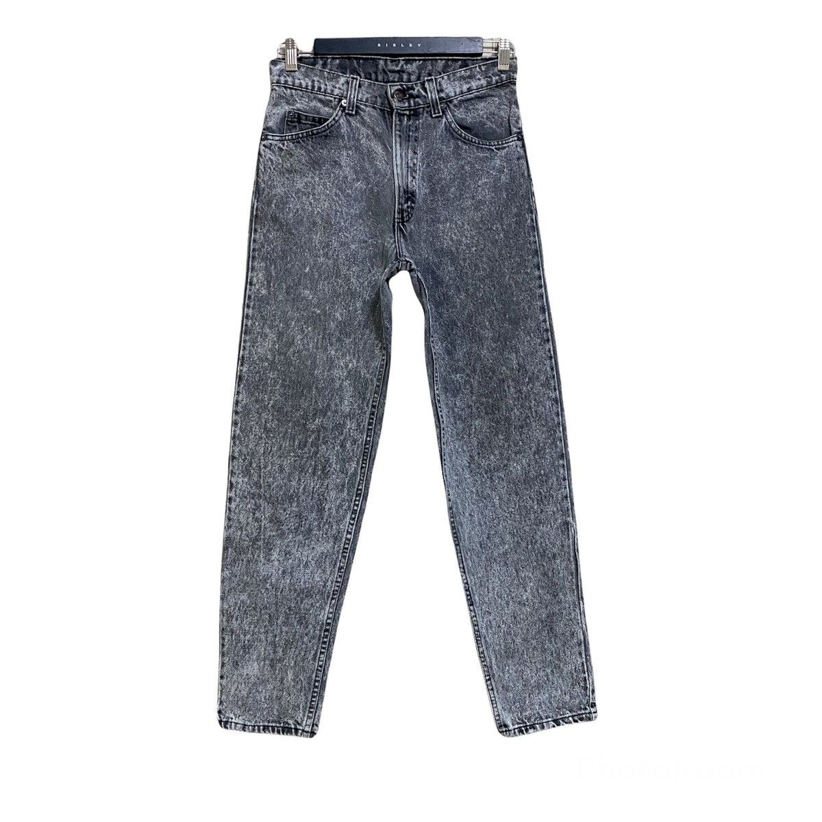 Levi's Vintage Levis 550 Black Stonewash Jeans 28x30 Size US 28 / EU 44 - 1 Thumbnail